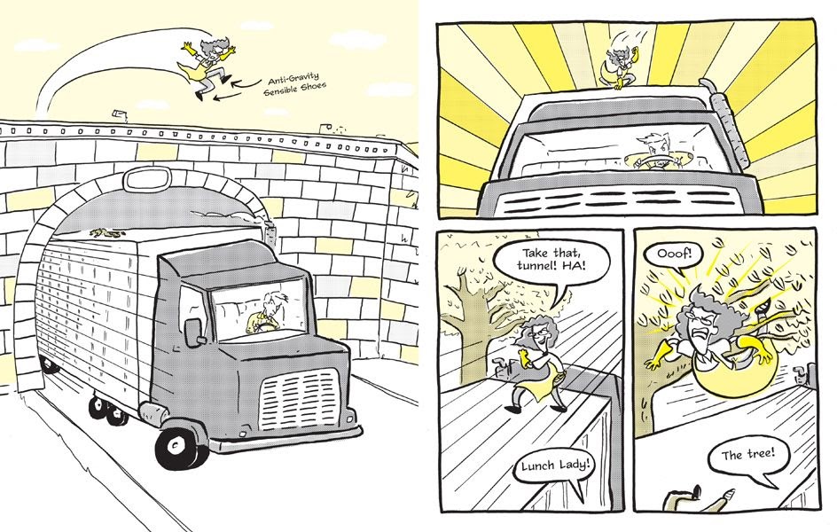Read online Lunch Lady and the Field Trip Fiasco comic -  Issue # Full - 40