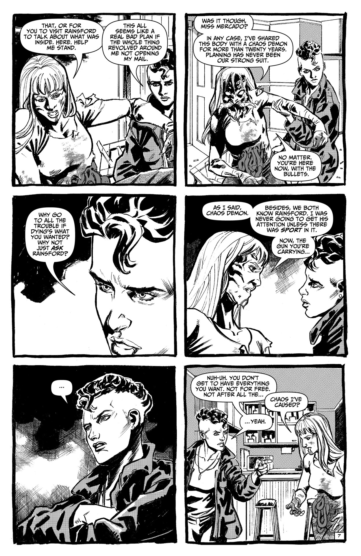 Read online Black’s Myth: The Key to His Heart comic -  Issue #5 - 9