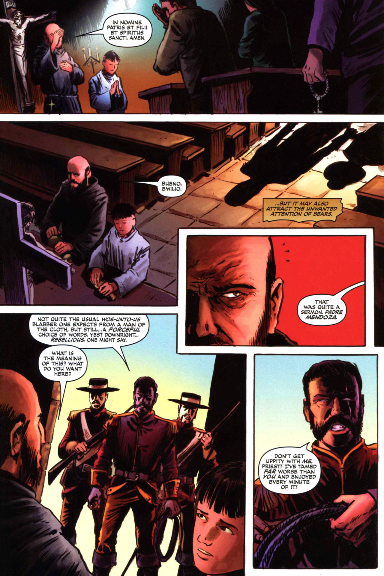 Read online Zorro (2008) comic -  Issue #7 - 4
