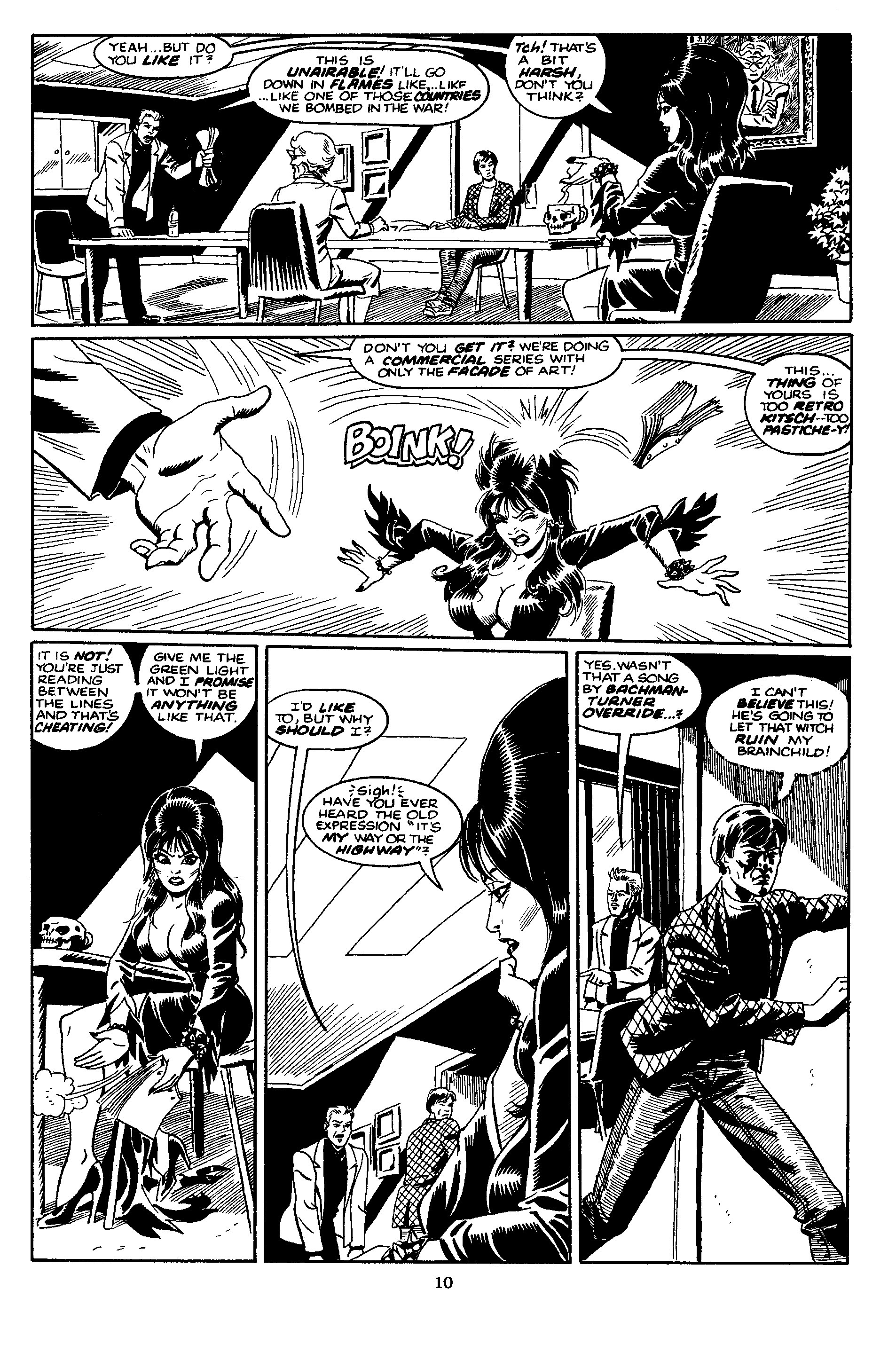 Read online Elvira, Mistress of the Dark comic -  Issue #86 - 12
