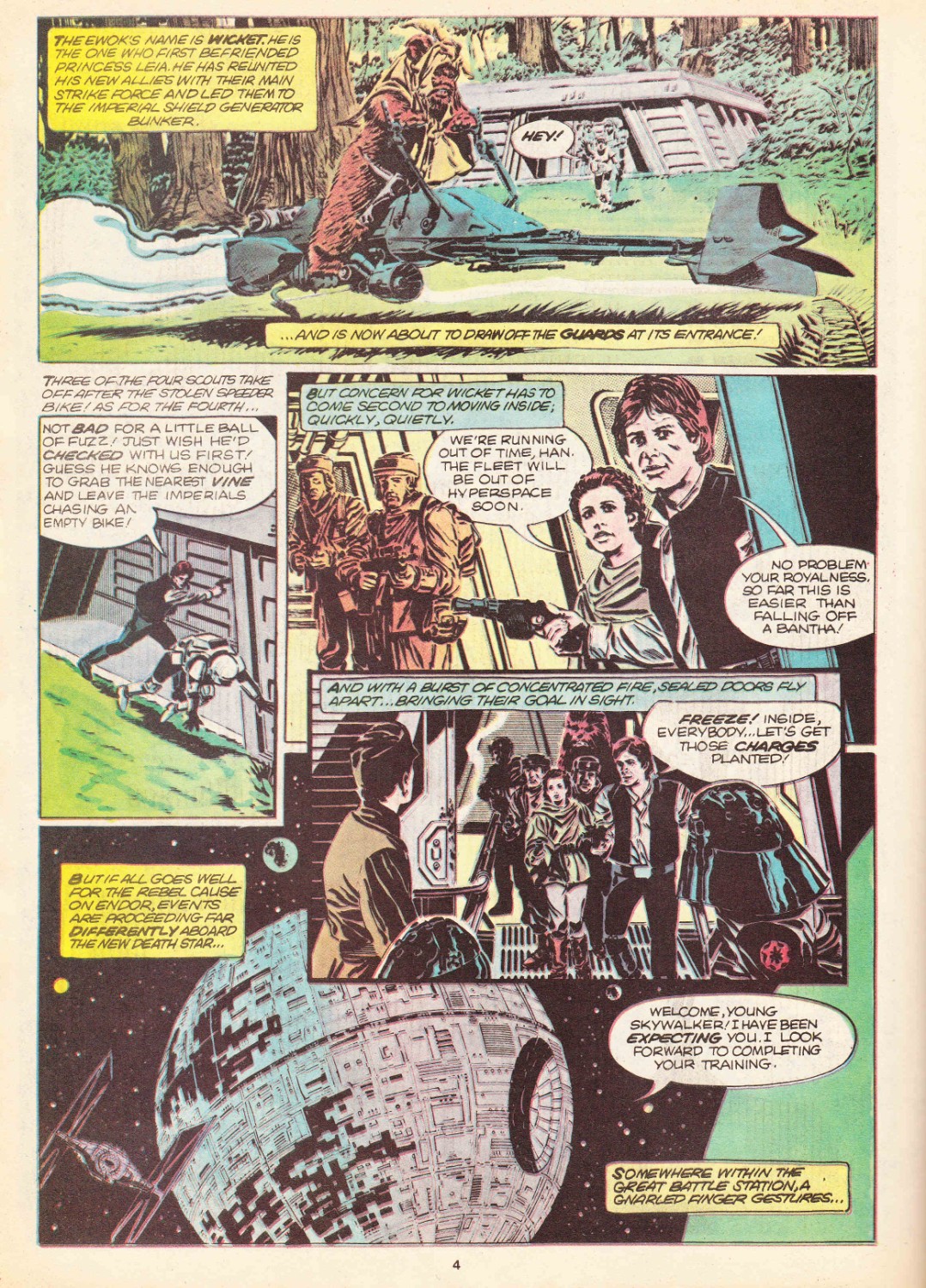 Read online Return of the Jedi comic -  Issue #7 - 4