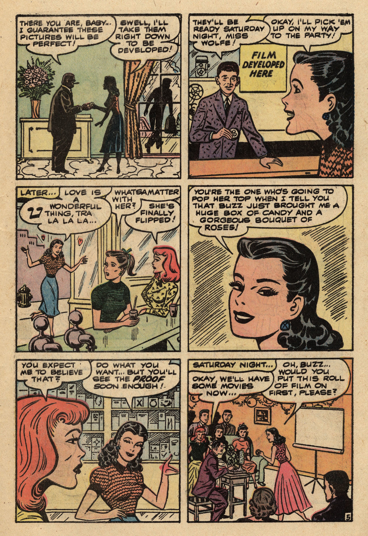 Read online Patsy Walker comic -  Issue #49 - 47