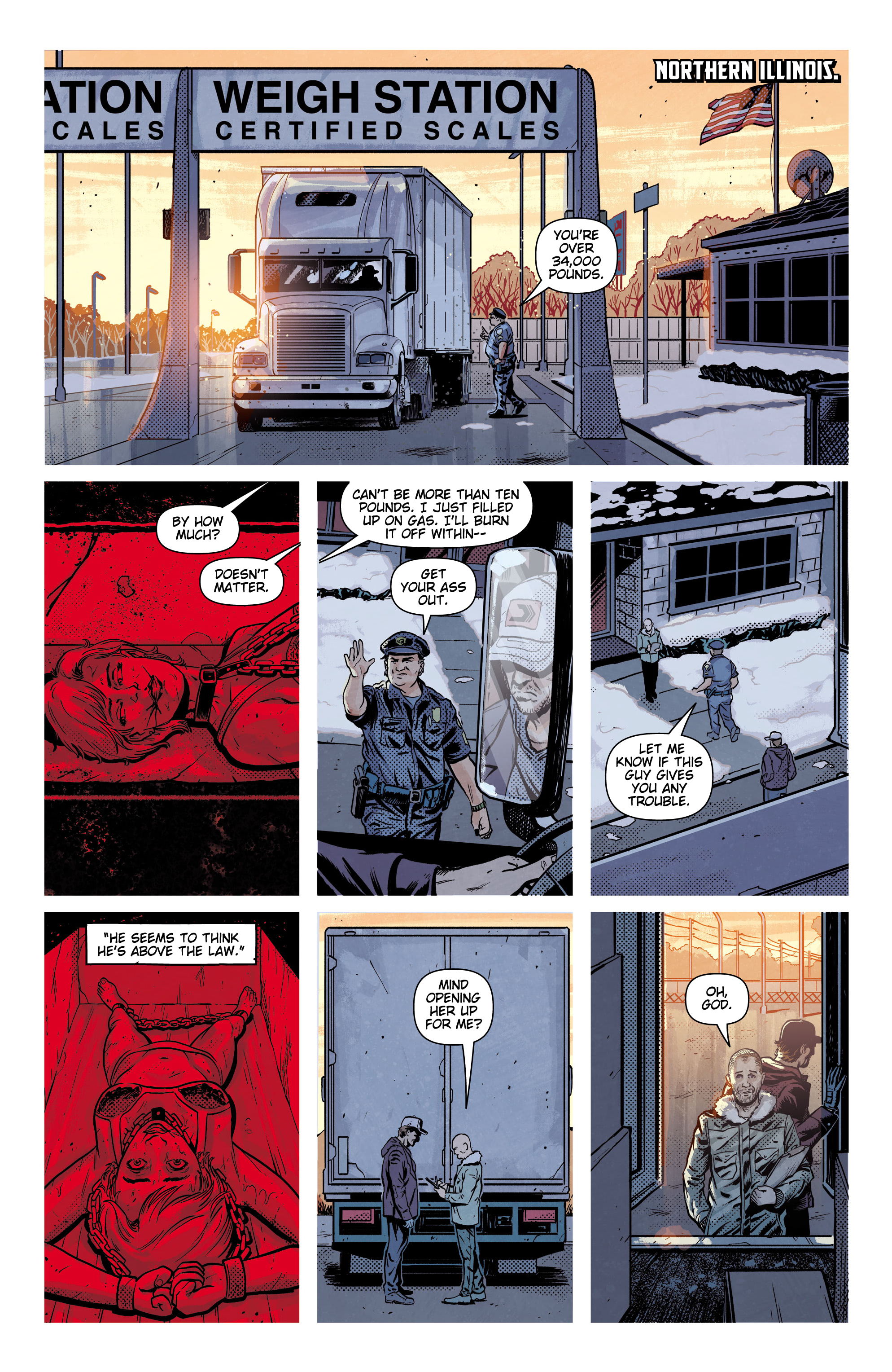 Read online Devil's Highway comic -  Issue #3 - 2