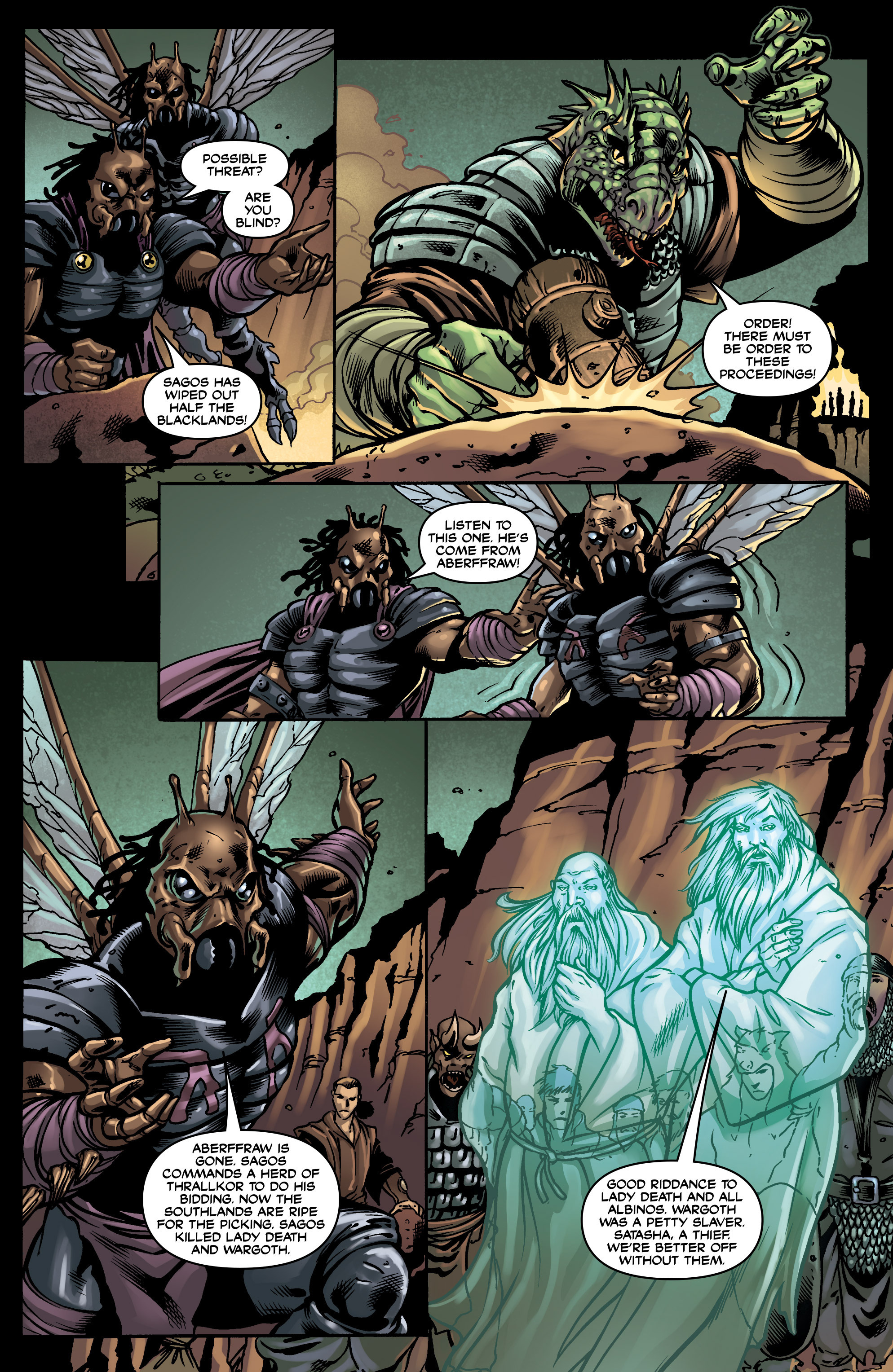 Read online Lady Death Origins comic -  Issue #14 - 19