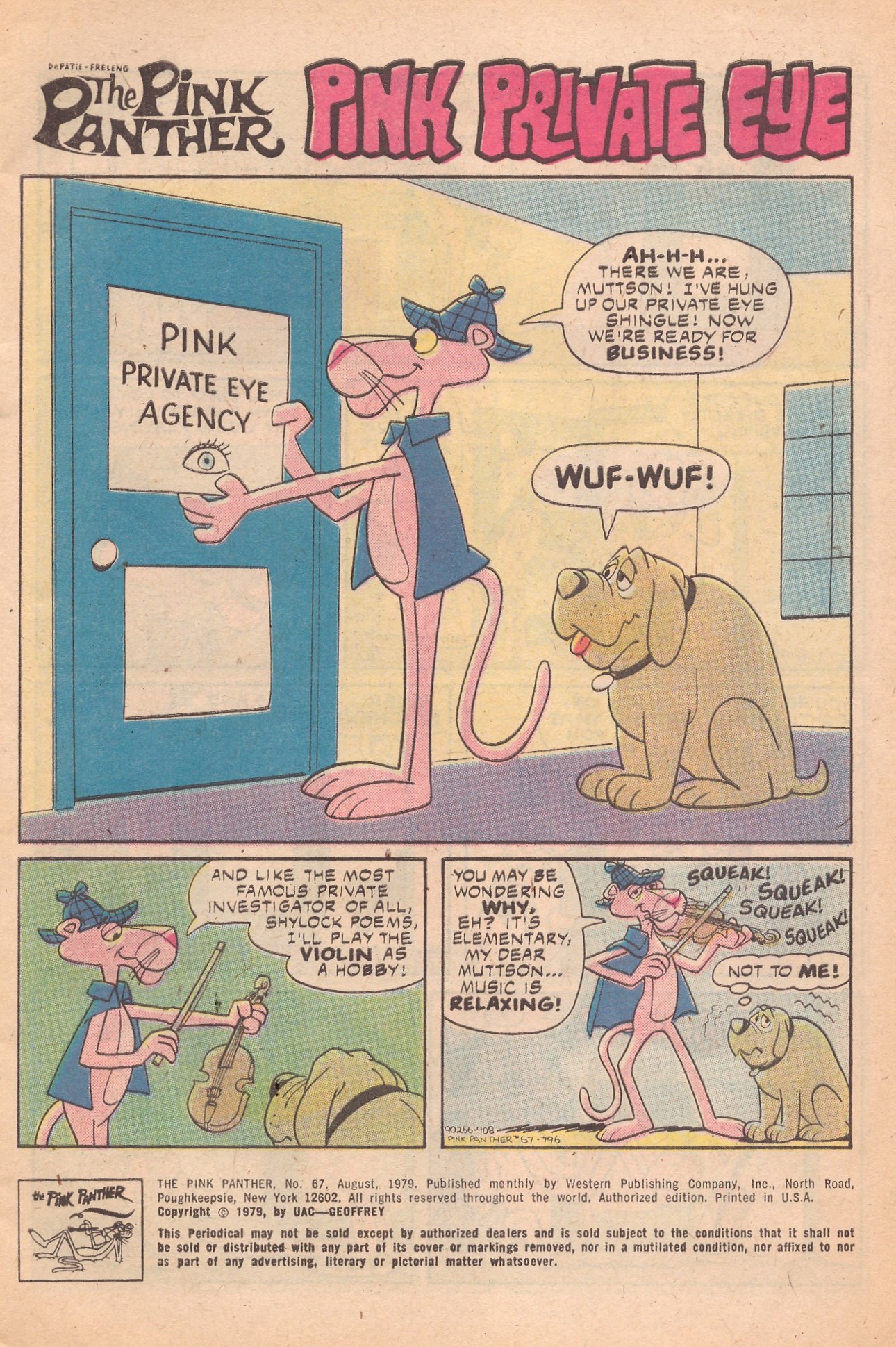 Read online The Pink Panther (1971) comic -  Issue #67 - 3