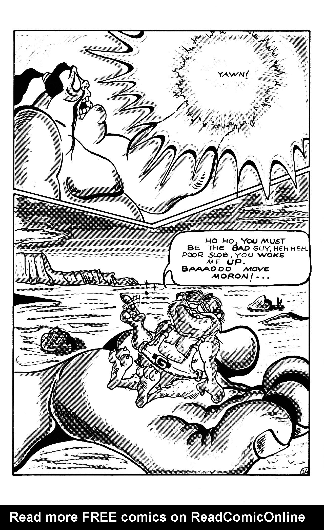 Read online Geriatric Gangrene Jujitsu Gerbils comic -  Issue #2 - 17
