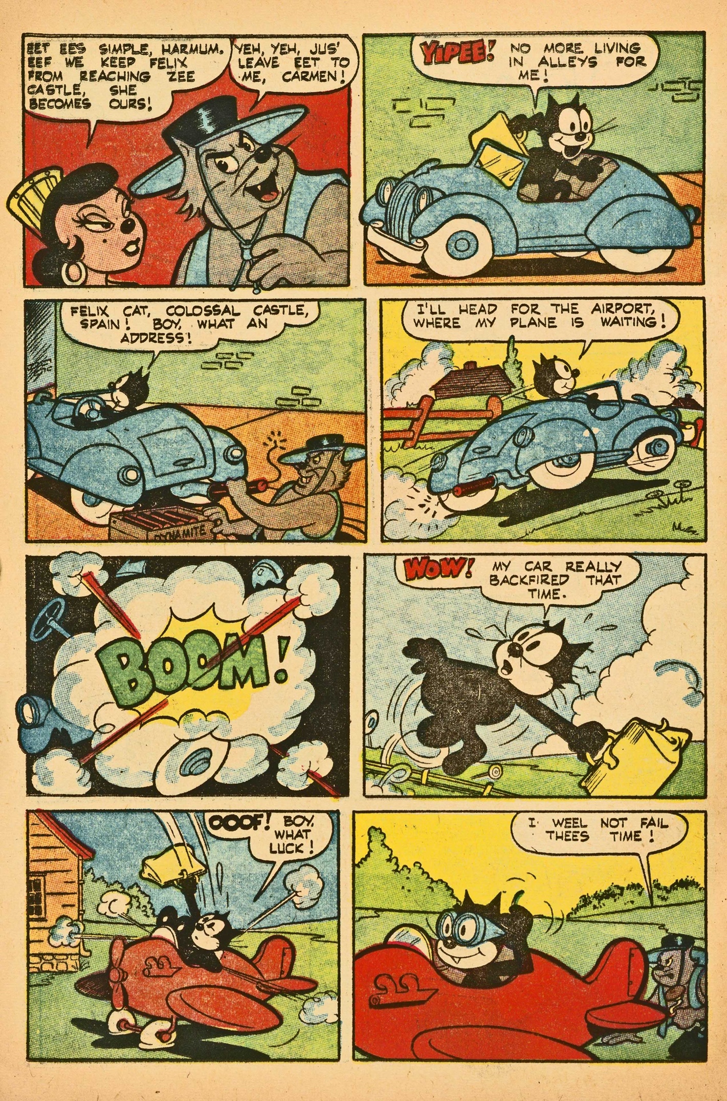 Read online Felix the Cat (1951) comic -  Issue #34 - 20