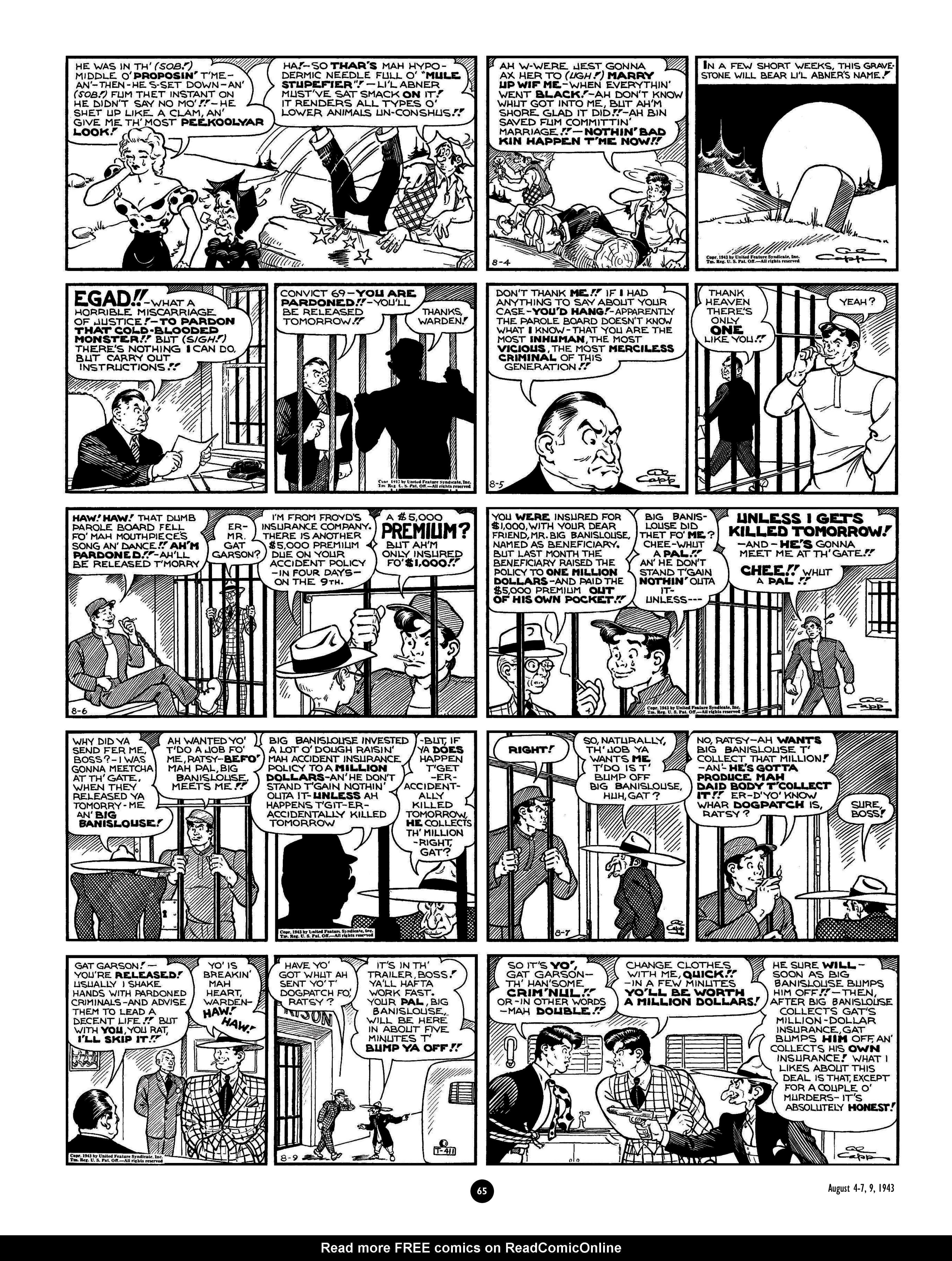 Read online Al Capp's Li'l Abner Complete Daily & Color Sunday Comics comic -  Issue # TPB 5 (Part 1) - 66