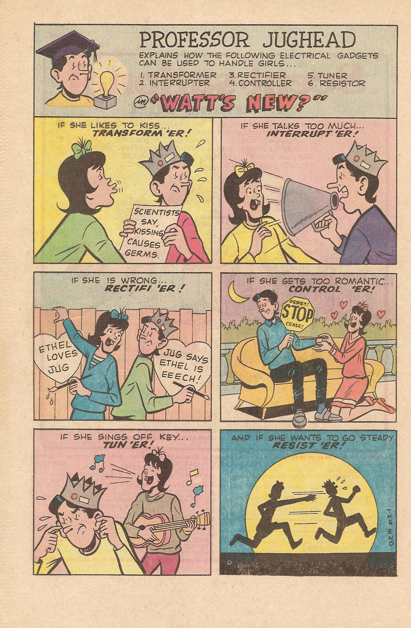 Read online Jughead's Jokes comic -  Issue #48 - 20