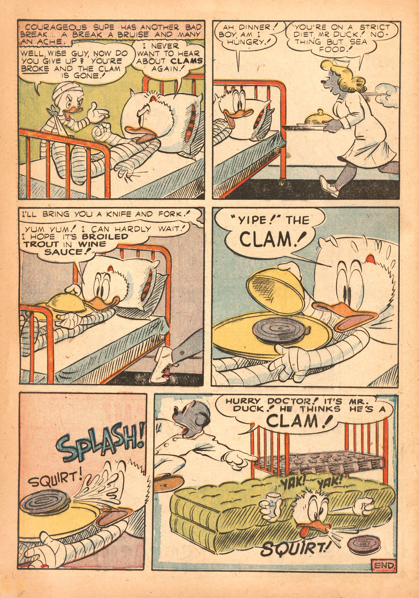 Read online Super Duck Comics comic -  Issue #20 - 40