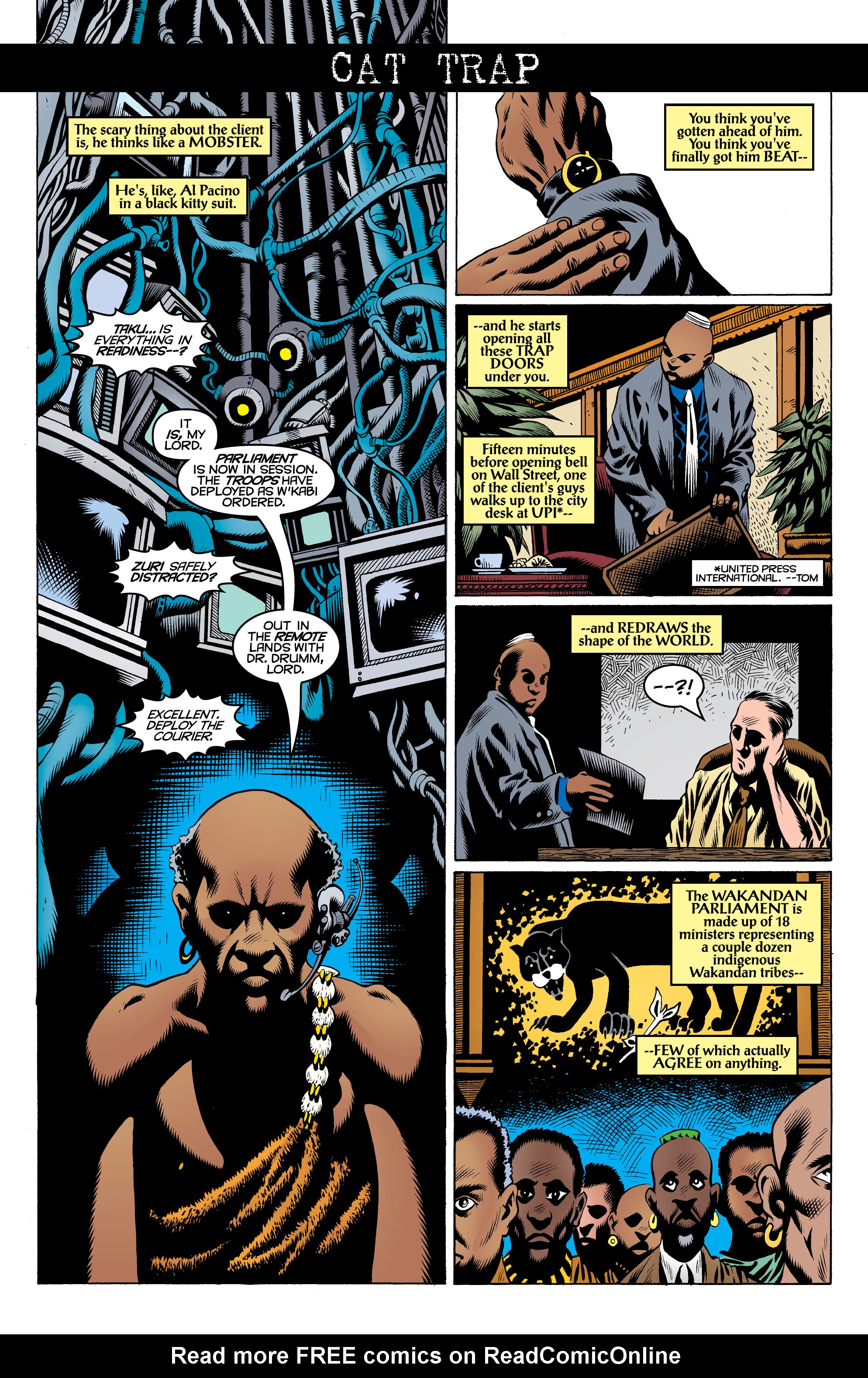 Read online Black Panther by Christopher Priest Omnibus comic -  Issue # TPB (Part 5) - 7