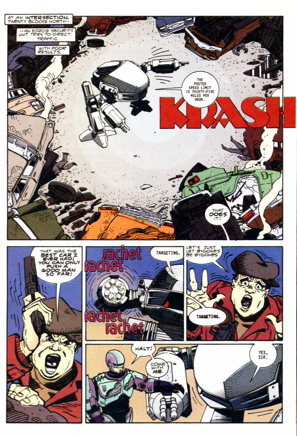 Read online Robocop Versus The Terminator comic -  Issue #2 - 17