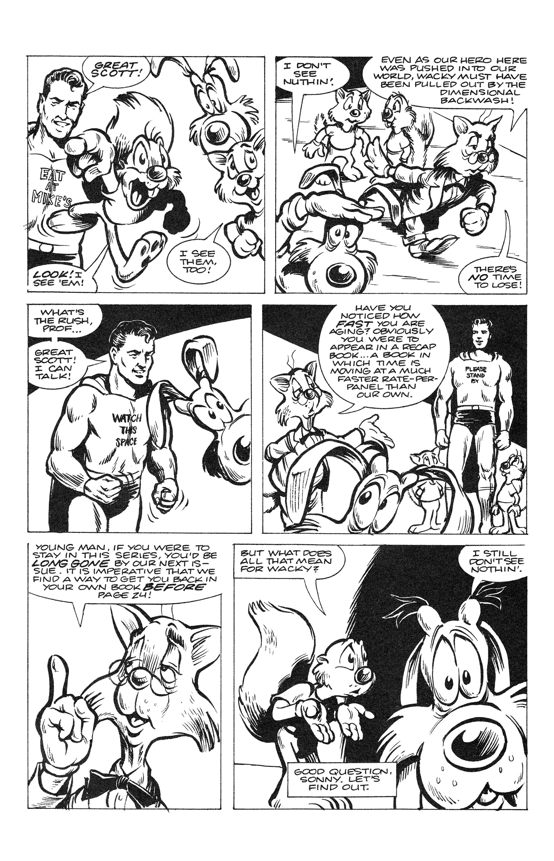 Read online Wacky Squirrel comic -  Issue #4 - 11