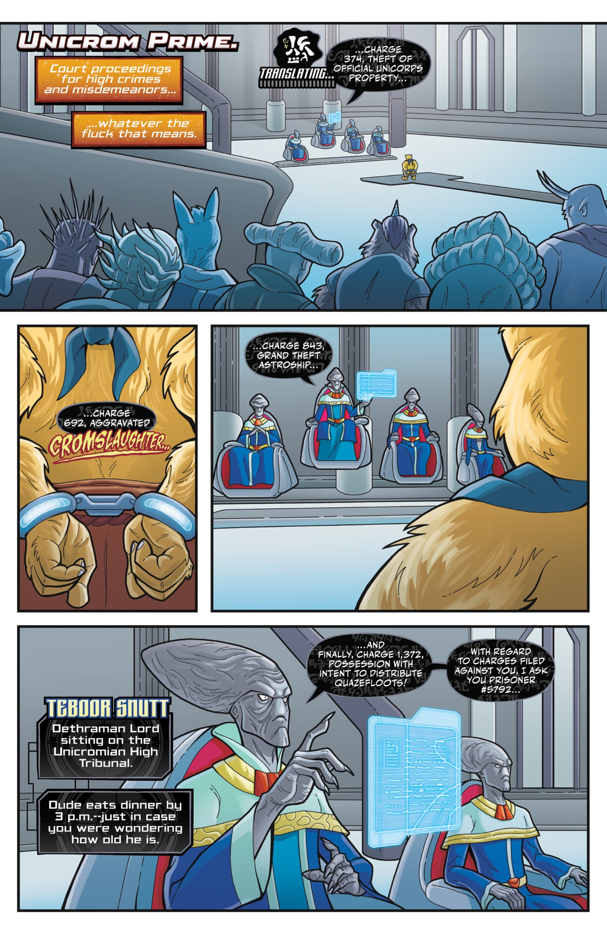Read online Keepers Of The Cosmos comic -  Issue #1 - 3