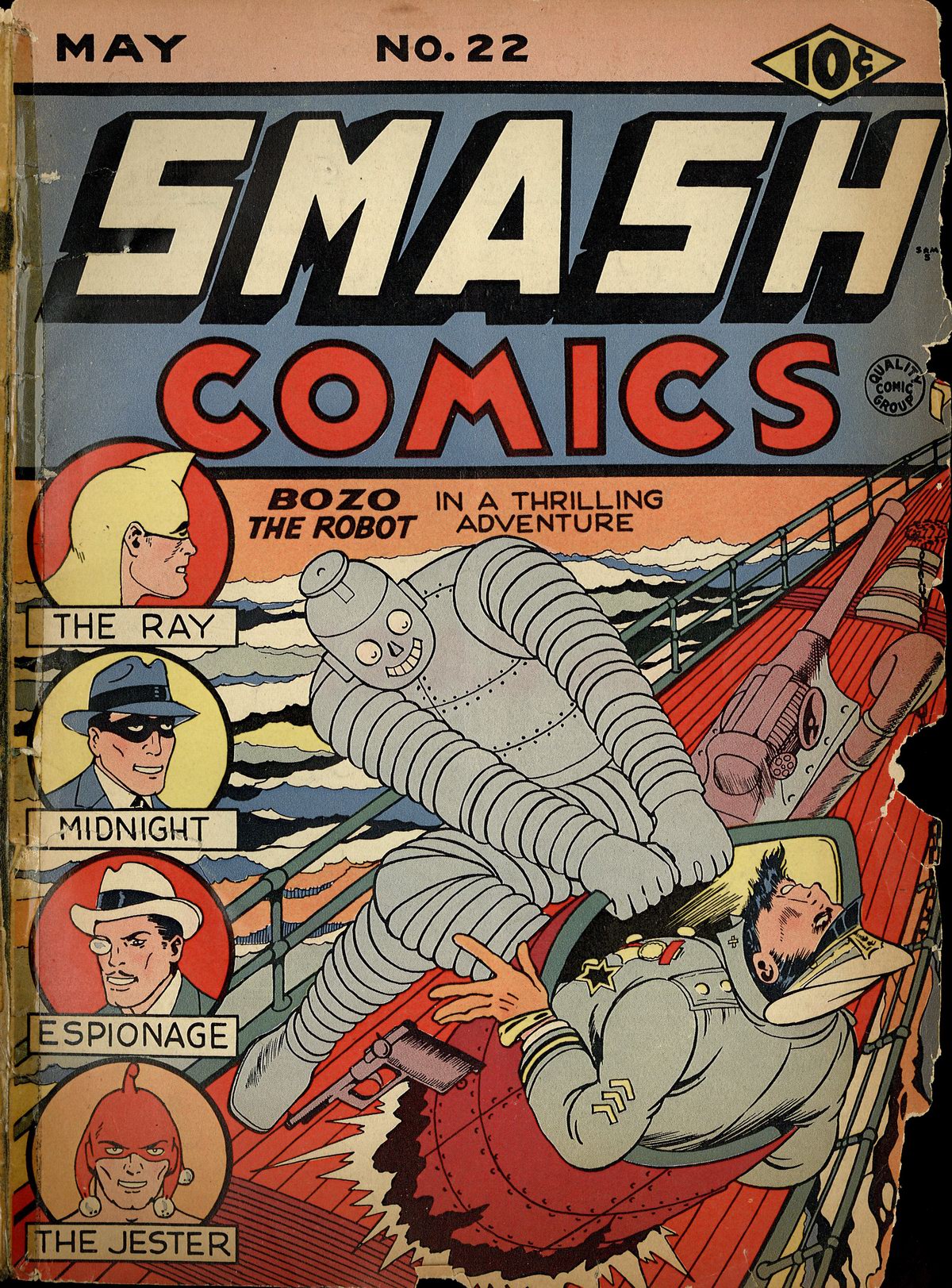 Read online Smash Comics comic -  Issue #22 - 1