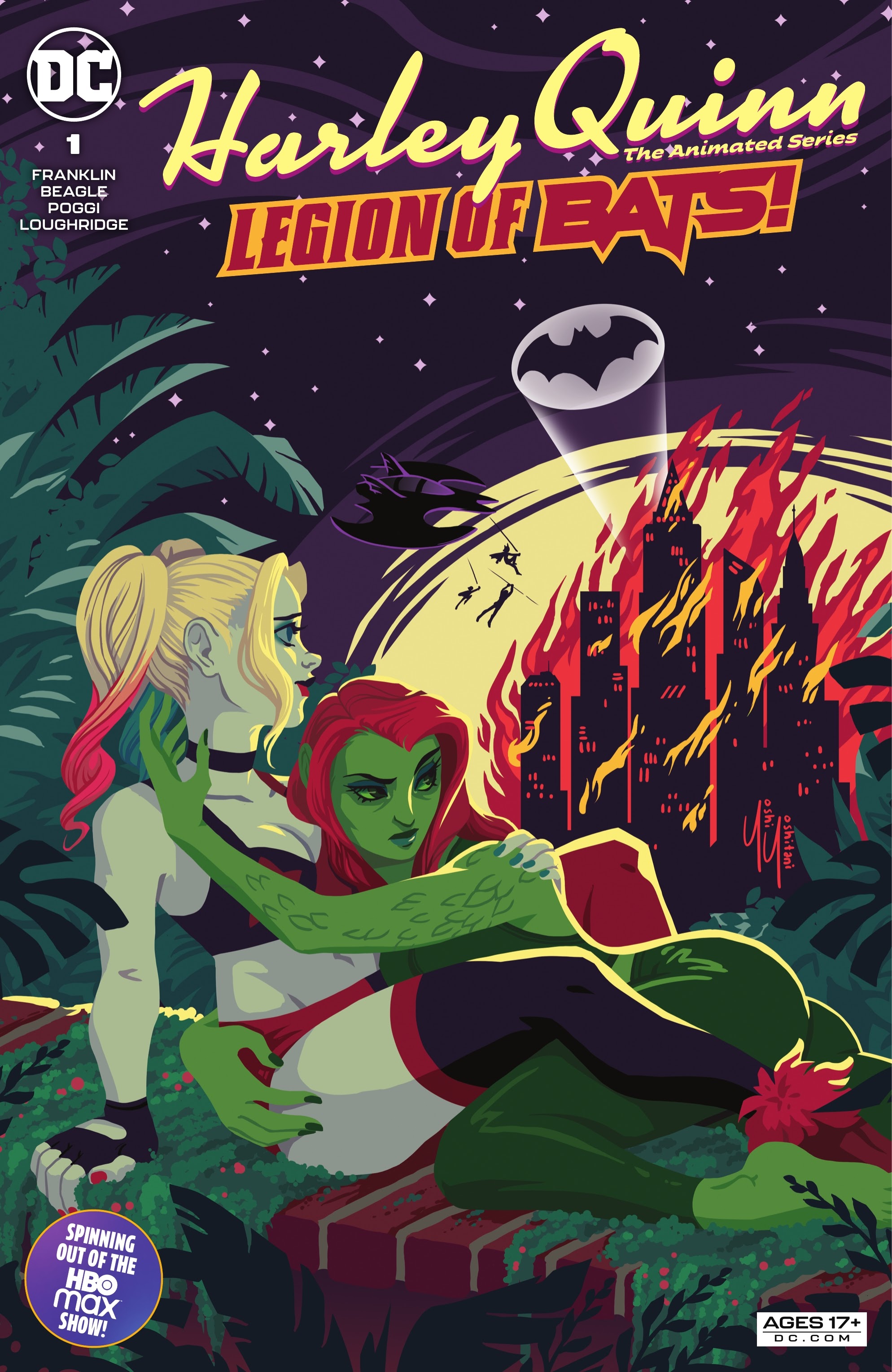 Read online Harley Quinn: The Animated Series: Legion of Bats! comic -  Issue #1 - 1