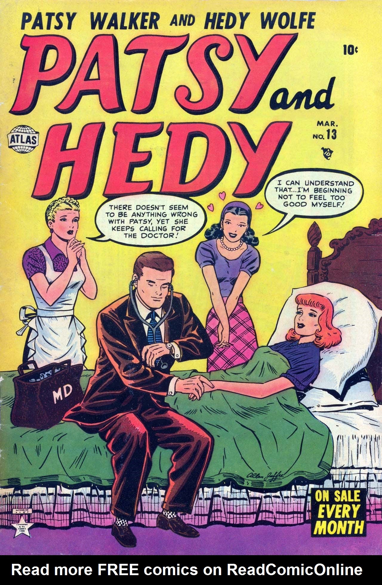 Read online Patsy and Hedy comic -  Issue #13 - 1