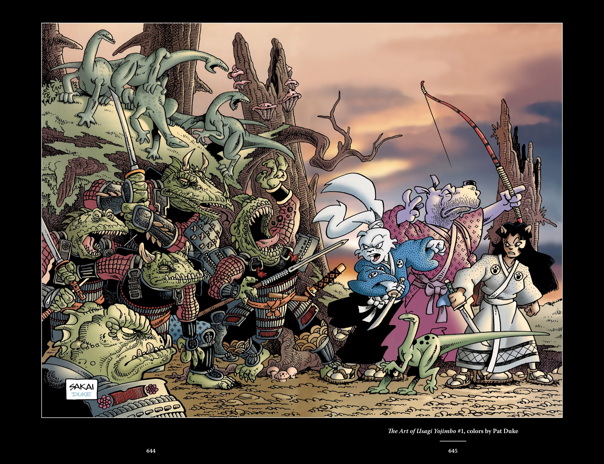 Read online The Usagi Yojimbo Saga comic -  Issue # TPB 2 - 635
