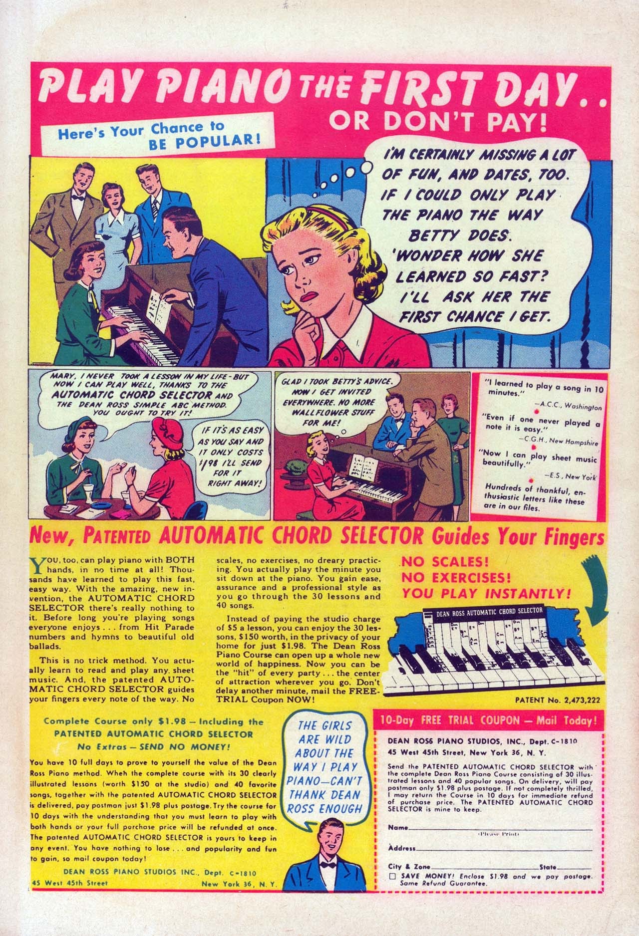 Read online Patsy and Hedy comic -  Issue #11 - 36