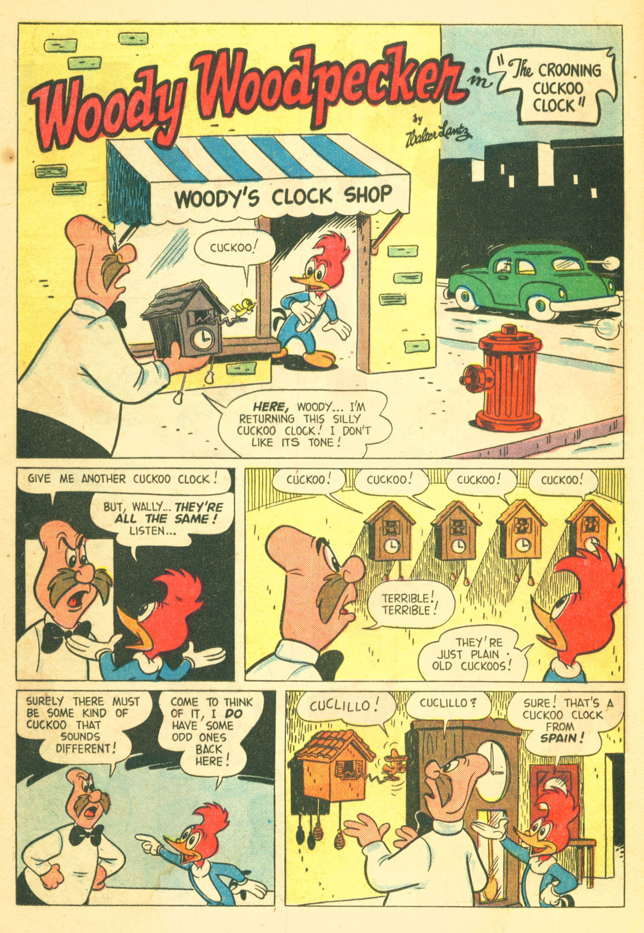 Read online Walter Lantz Woody Woodpecker (1952) comic -  Issue #35 - 24