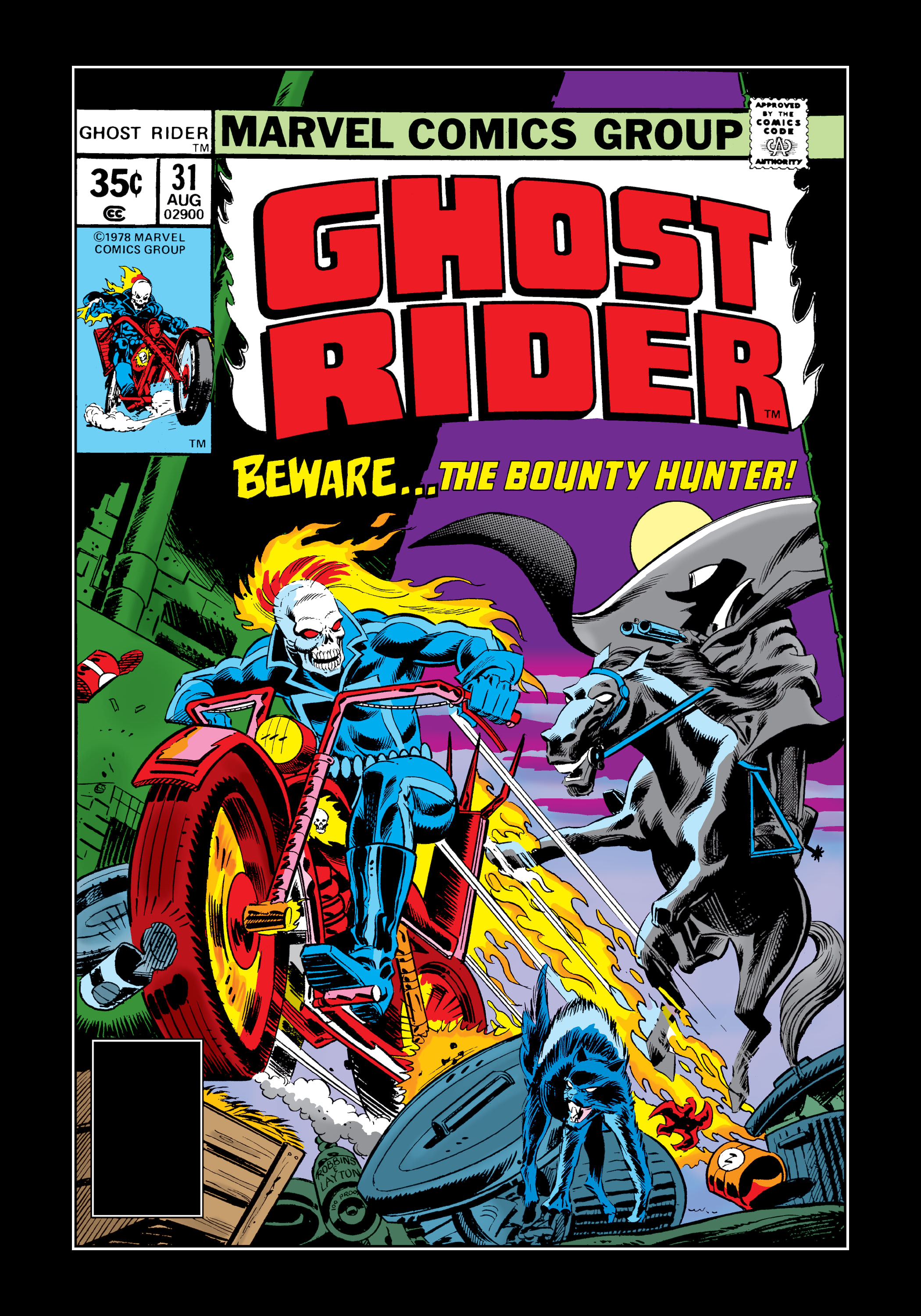 Read online Marvel Masterworks: Ghost Rider comic -  Issue # TPB 3 (Part 2) - 88