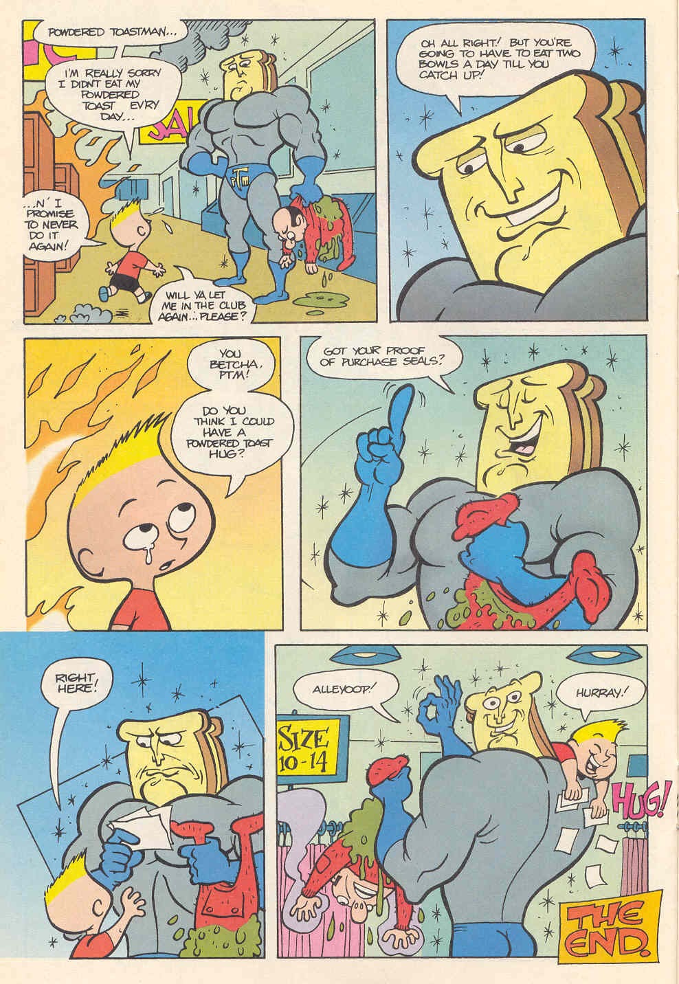 Read online Ren & Stimpy Show Special Powdered Toastman comic -  Issue # Full - 18