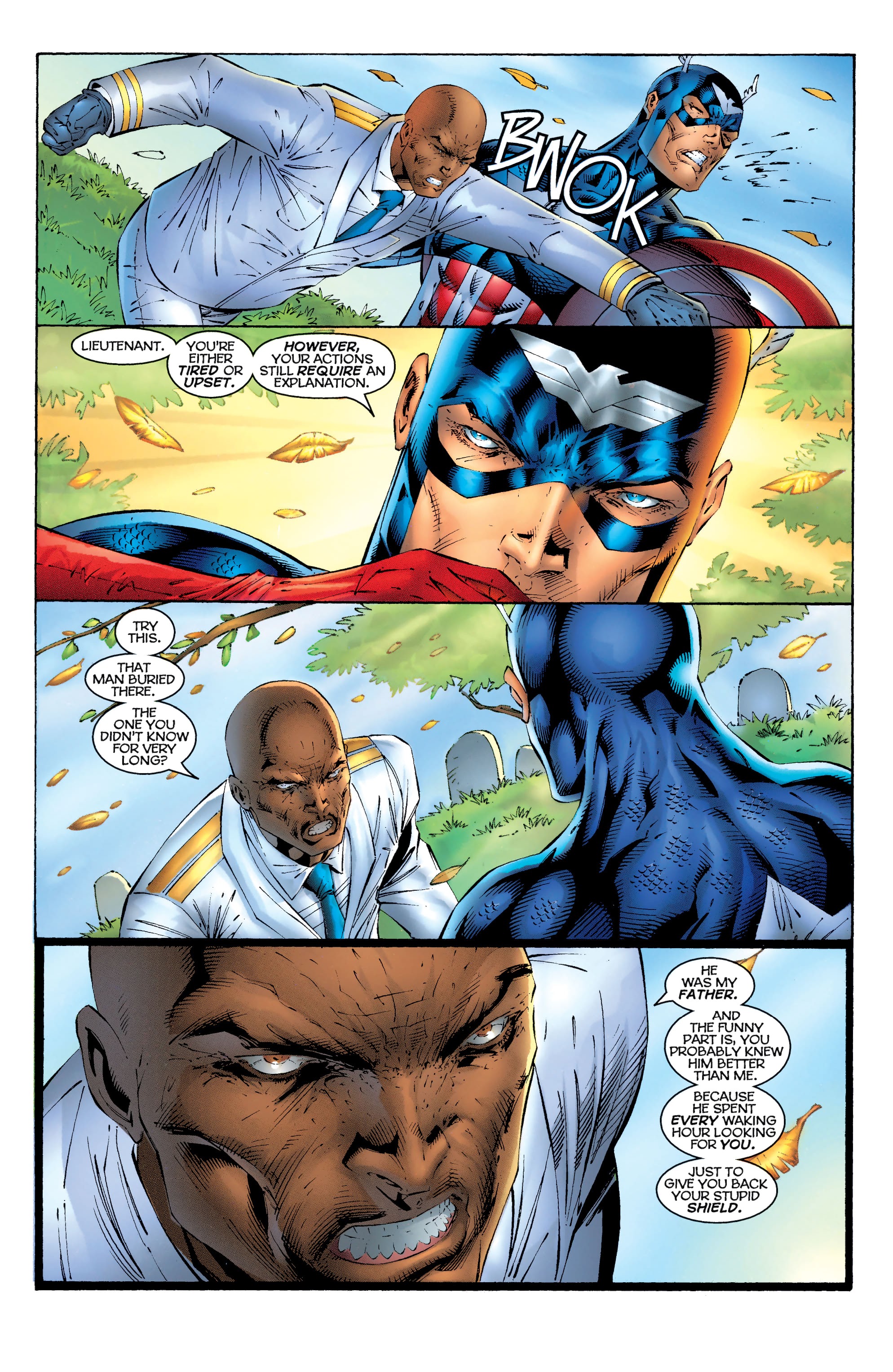 Read online Heroes Reborn: Captain America comic -  Issue # TPB (Part 1) - 93
