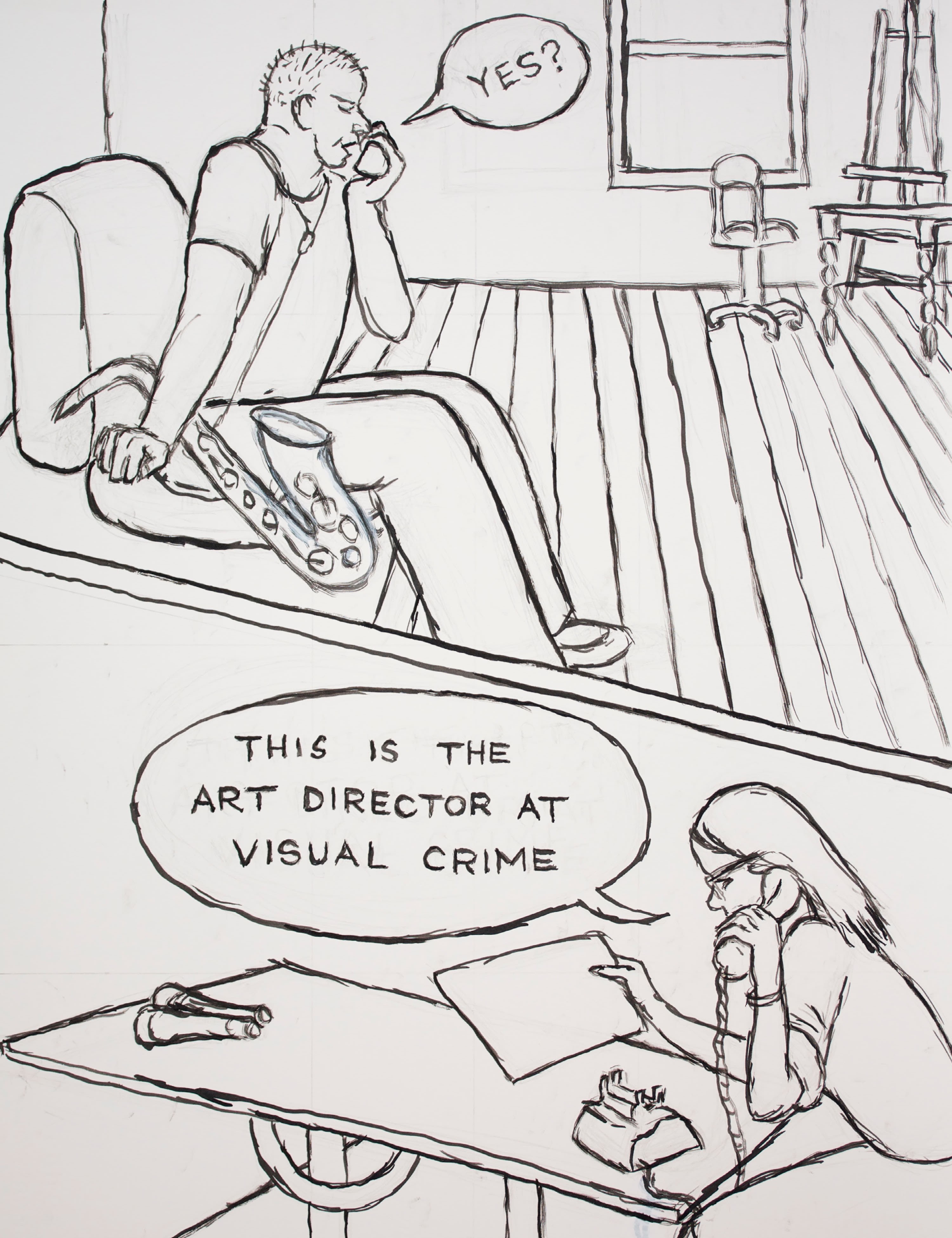 Read online Visual Crime comic -  Issue # TPB - 54