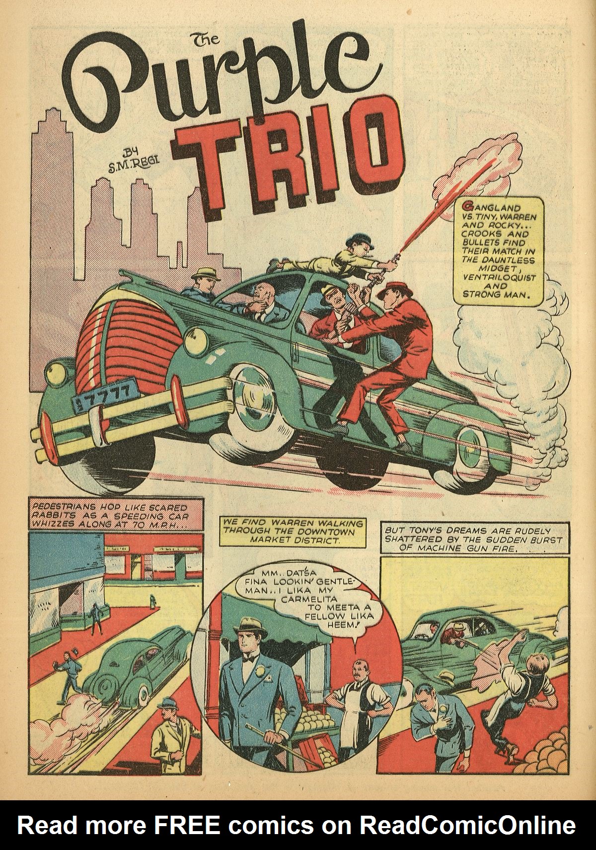 Read online Smash Comics comic -  Issue #22 - 22