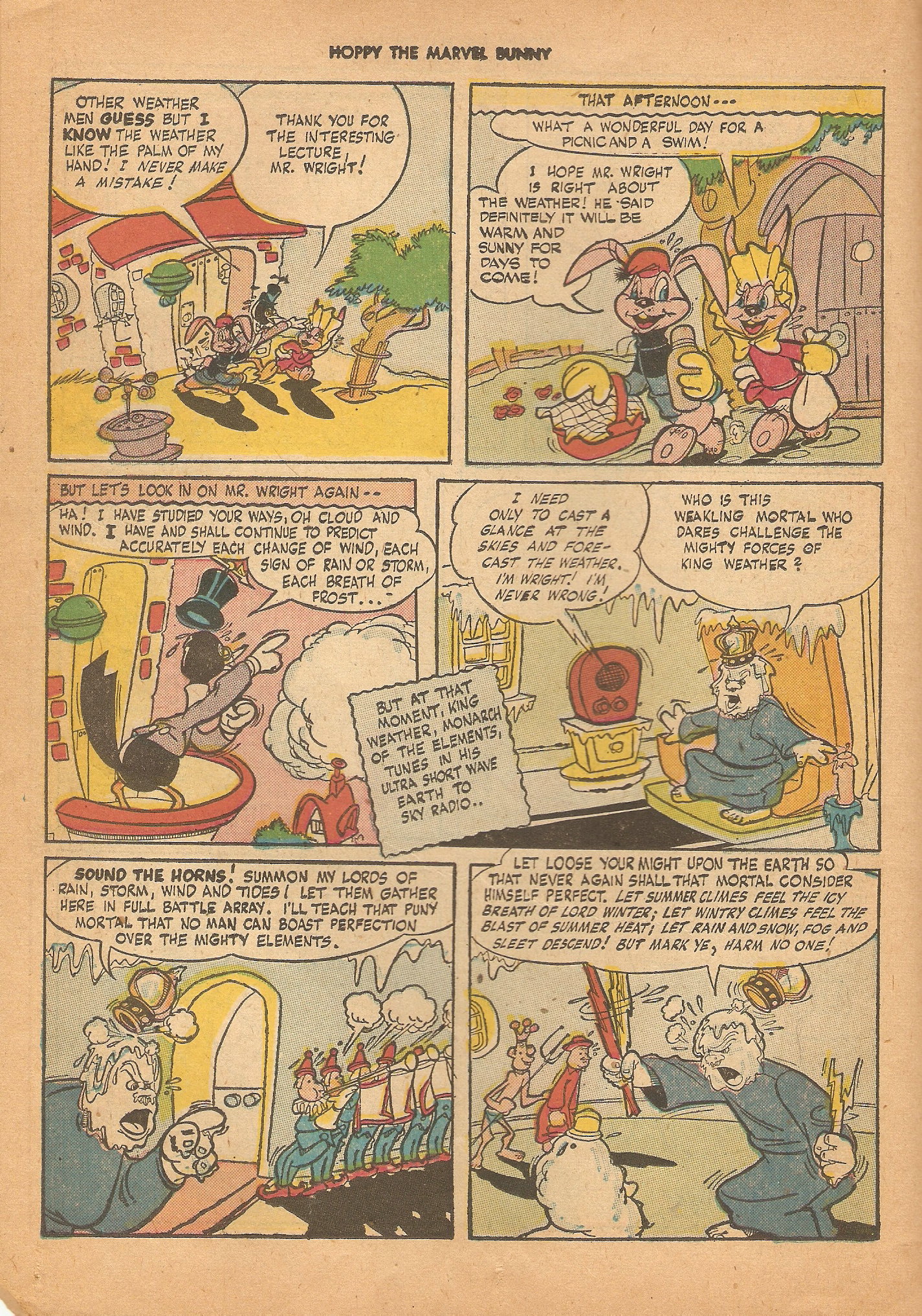 Read online Hoppy The Marvel Bunny comic -  Issue #9 - 18