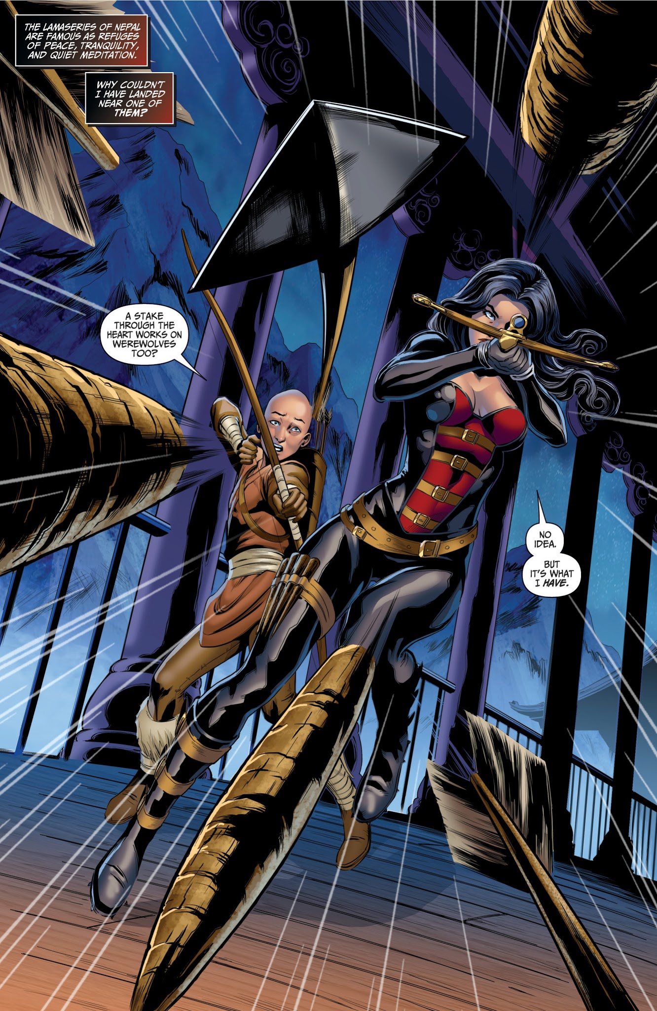 Read online Van Helsing vs. Werewolf comic -  Issue #4 - 3