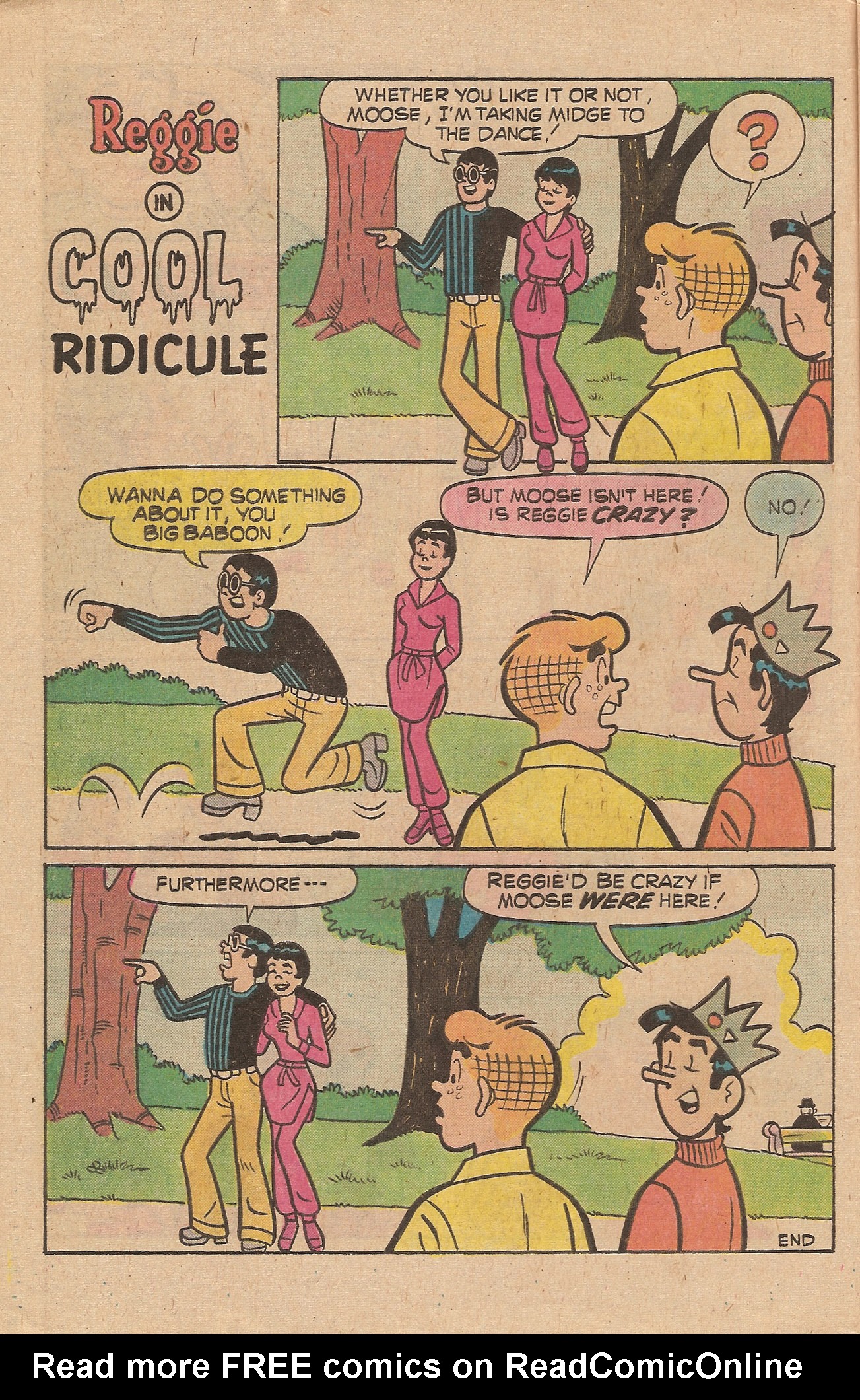 Read online Reggie's Wise Guy Jokes comic -  Issue #40 - 8
