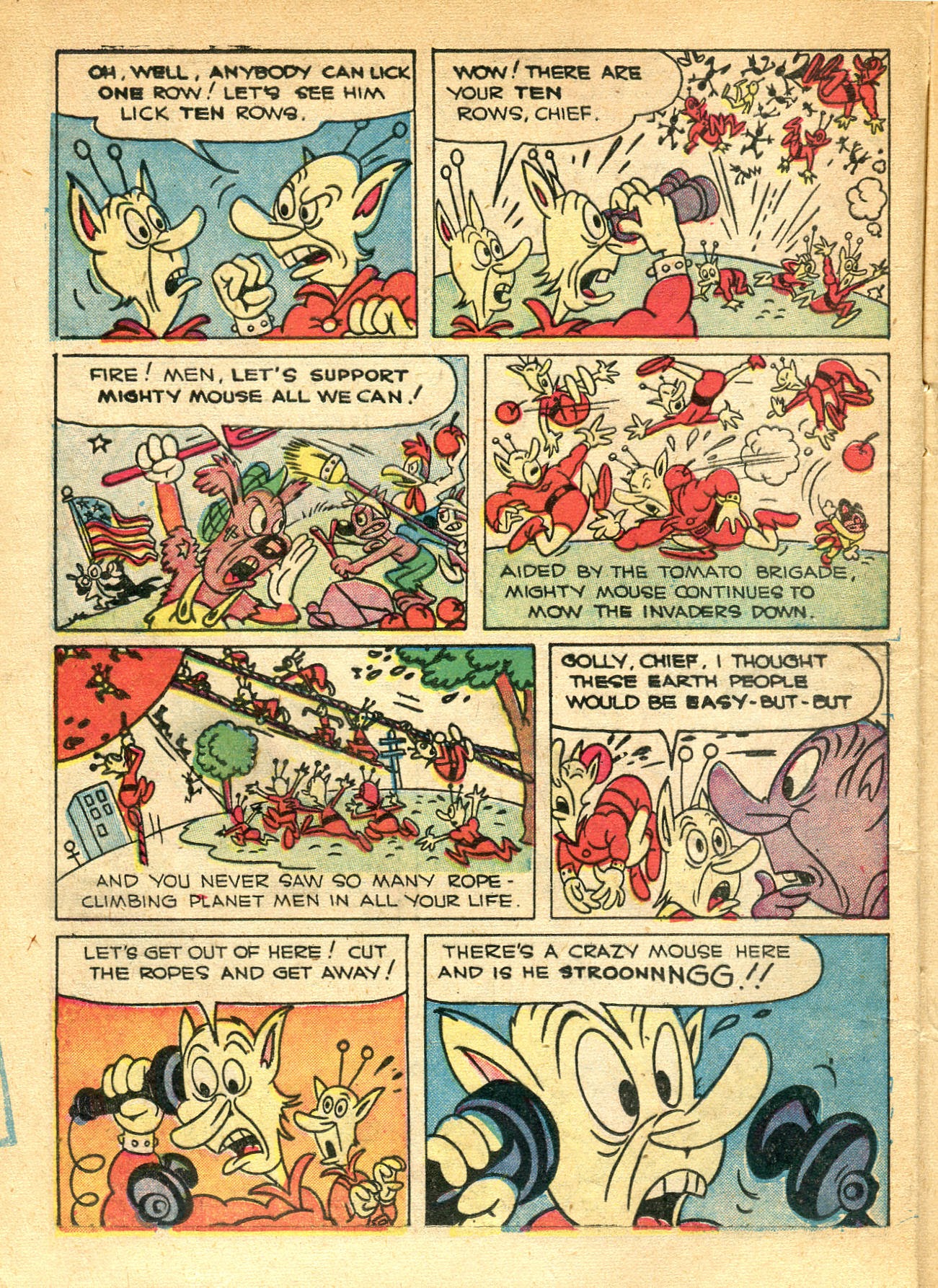 Read online Paul Terry's Mighty Mouse Comics comic -  Issue #23 - 16