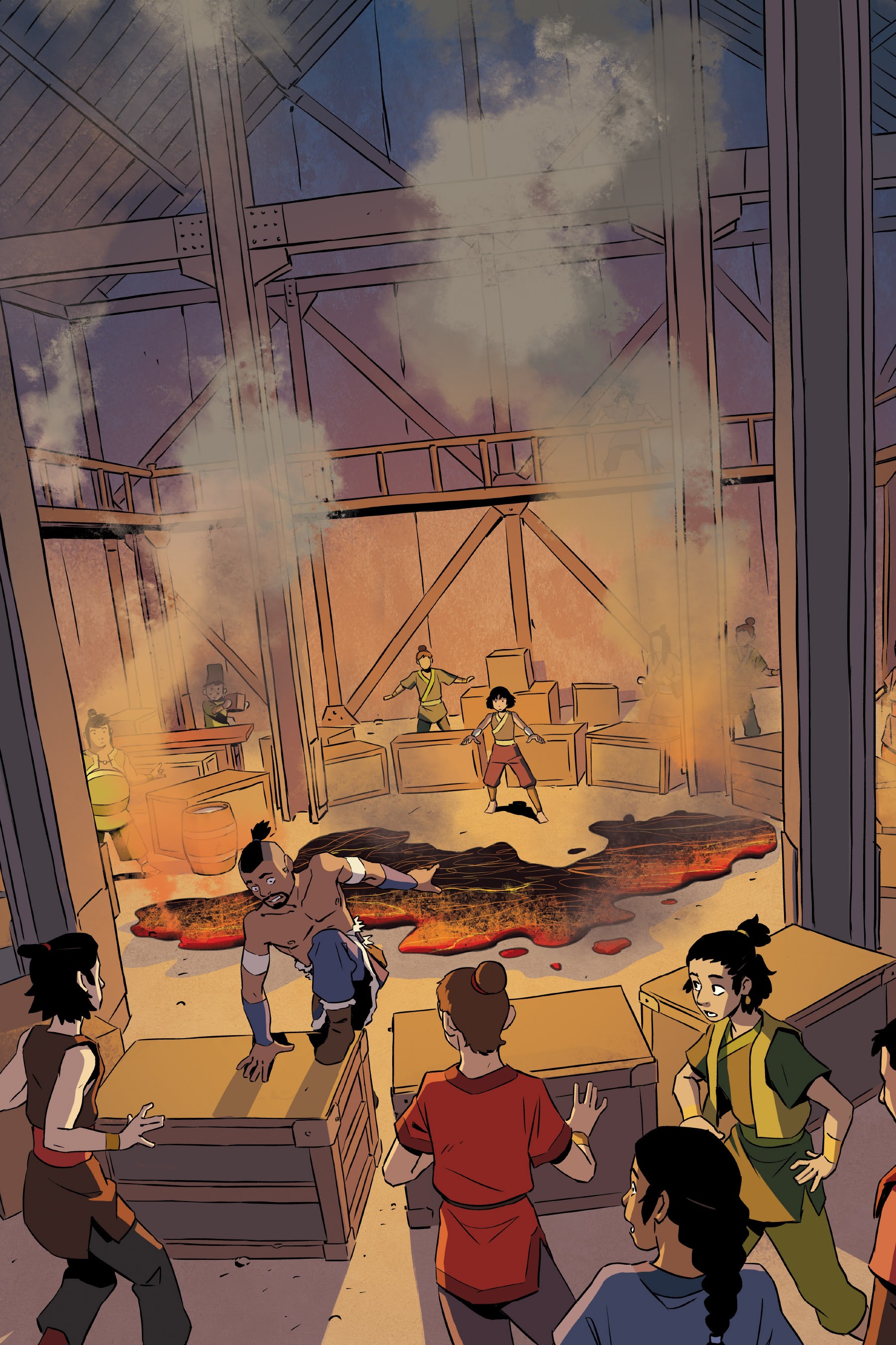 Read online Nickelodeon Avatar: The Last Airbender - Toph Beifong's Metalbending Academy comic -  Issue # TPB - 59