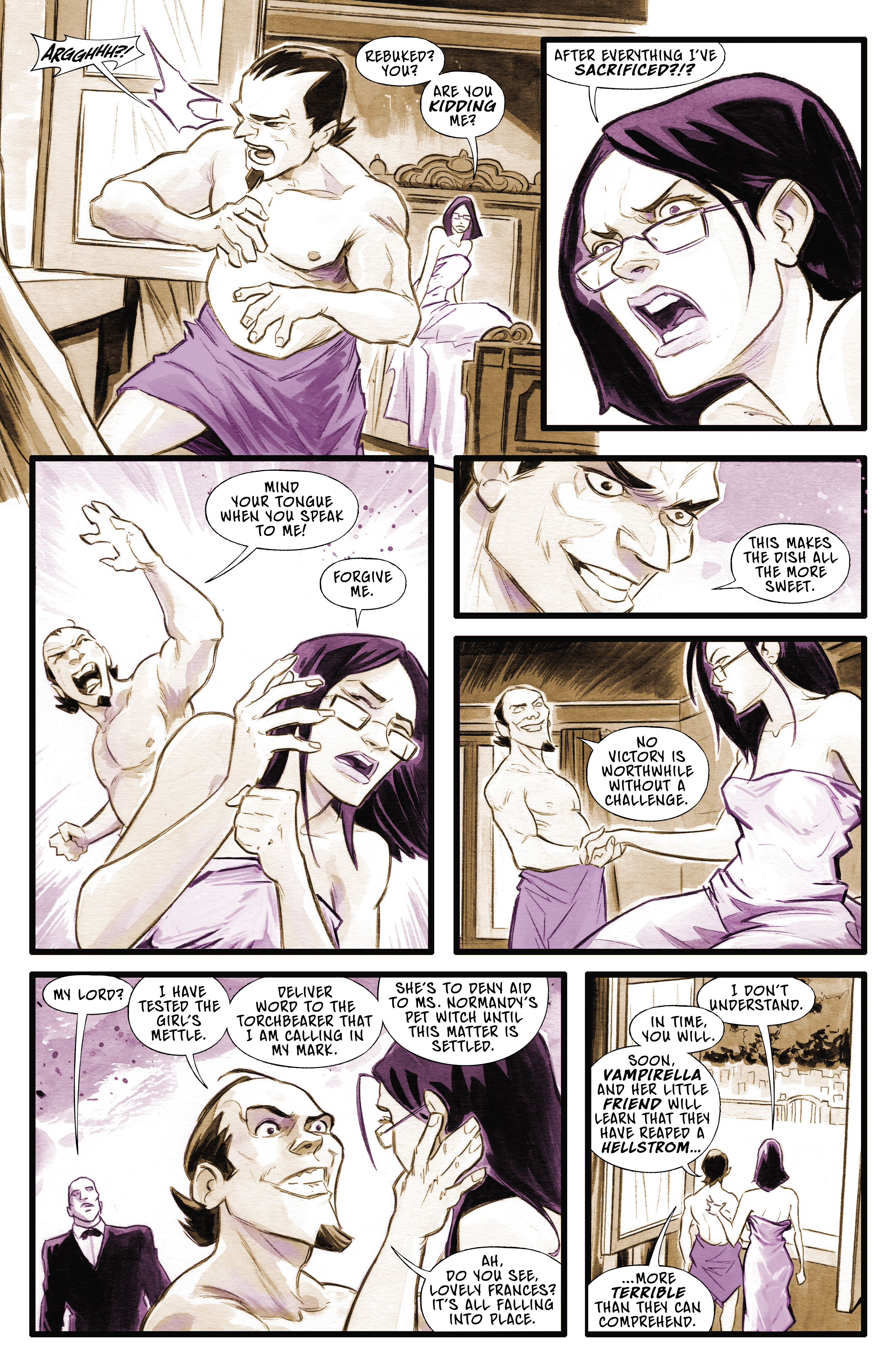 Read online Vampirella: Dead Flowers comic -  Issue #2 - 14