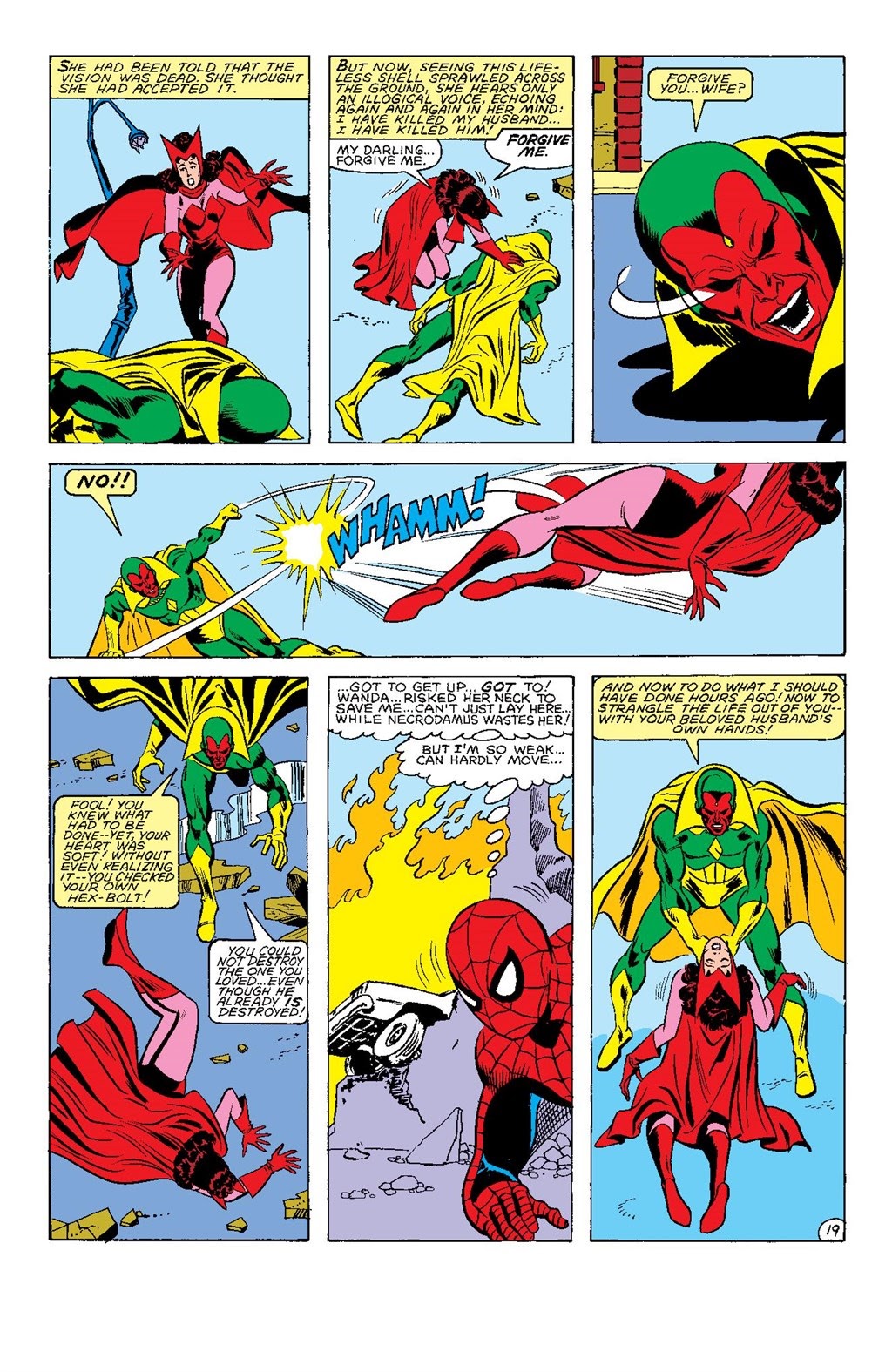 Read online Marvel-Verse (2020) comic -  Issue # Wanda and Vision - 105