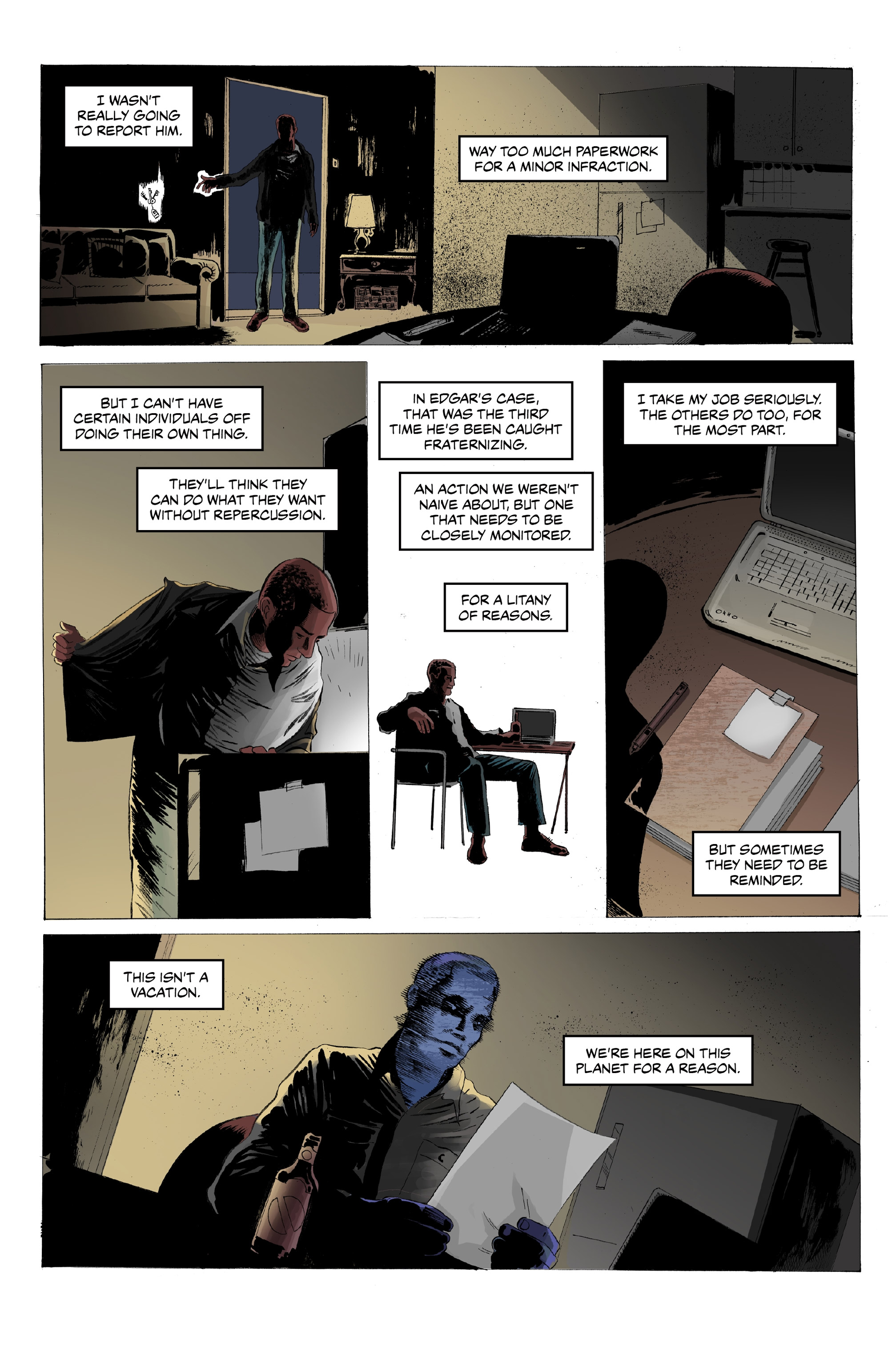 Read online The Cold Wave: The Handler comic -  Issue # Full - 6