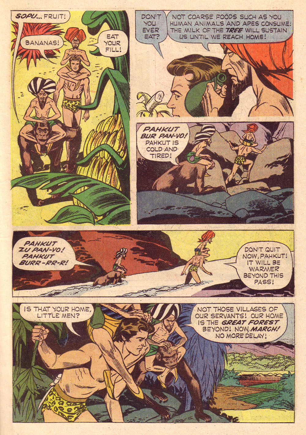 Read online Korak, Son of Tarzan (1964) comic -  Issue #5 - 7