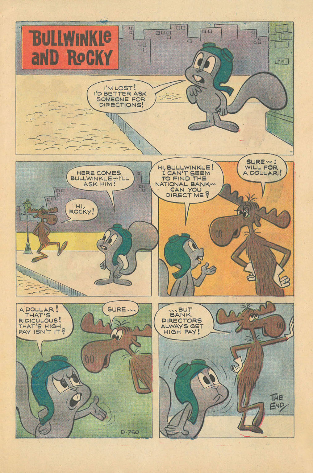 Read online Bullwinkle And Rocky (1970) comic -  Issue #3 - 5