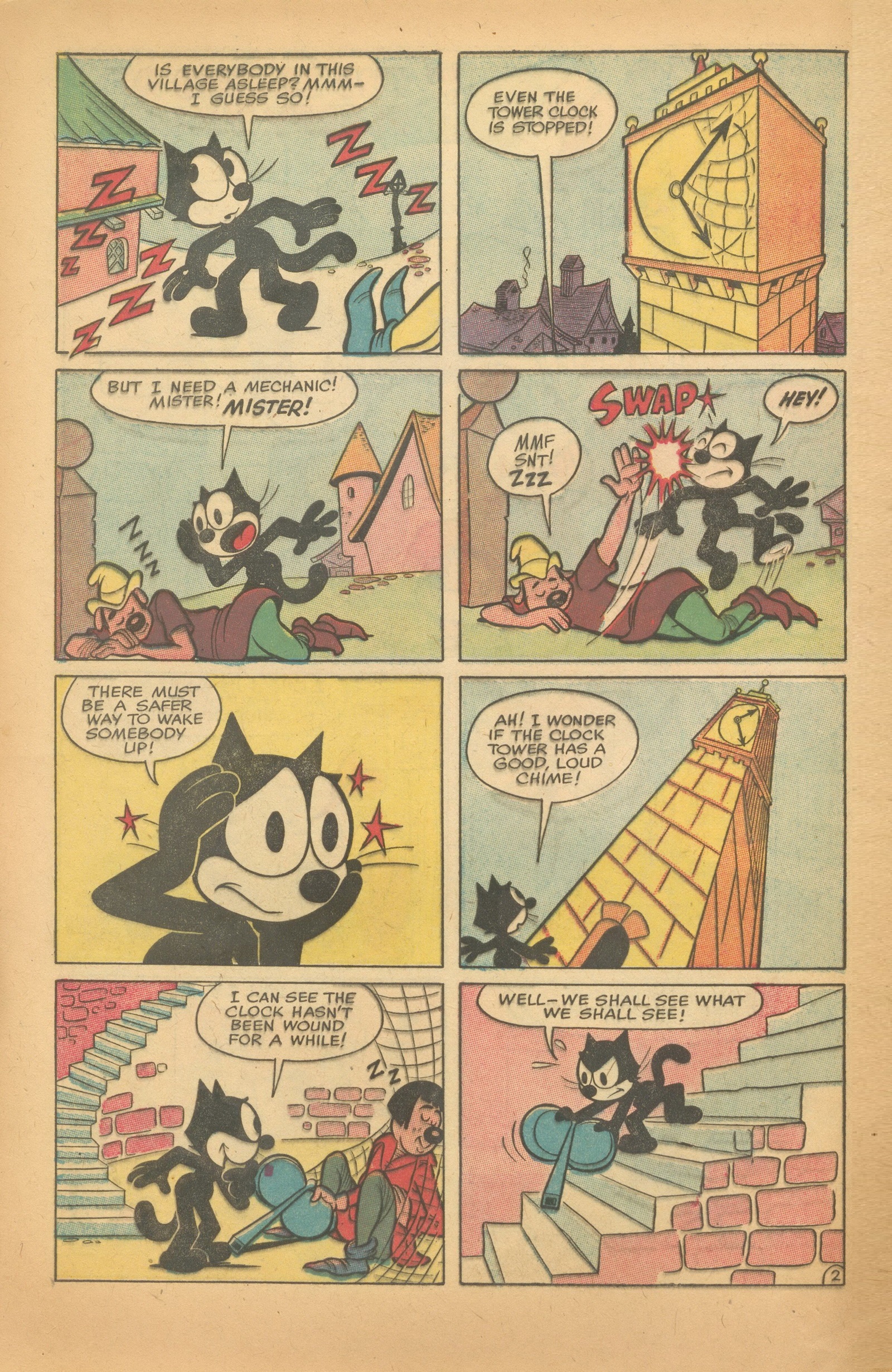 Read online Felix the Cat (1955) comic -  Issue #95 - 6