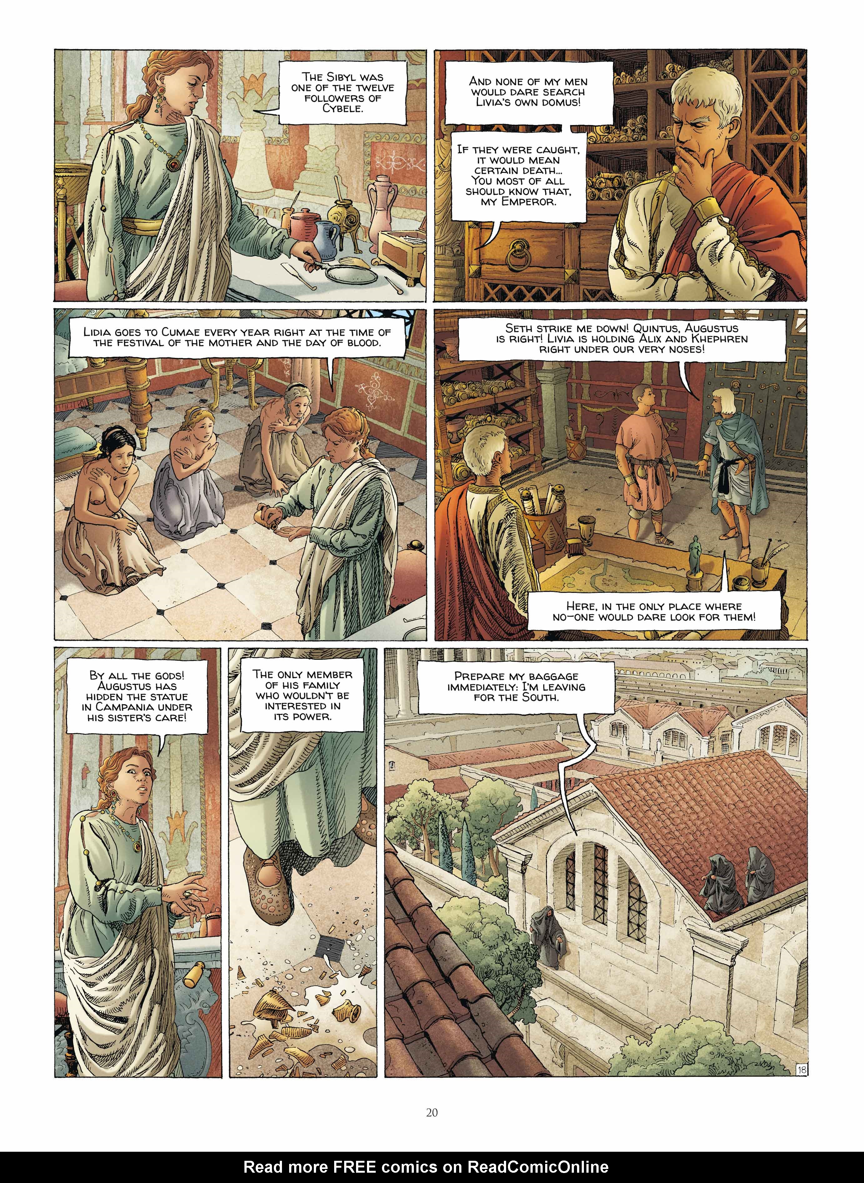 Read online Alix Senator comic -  Issue #7 - 21