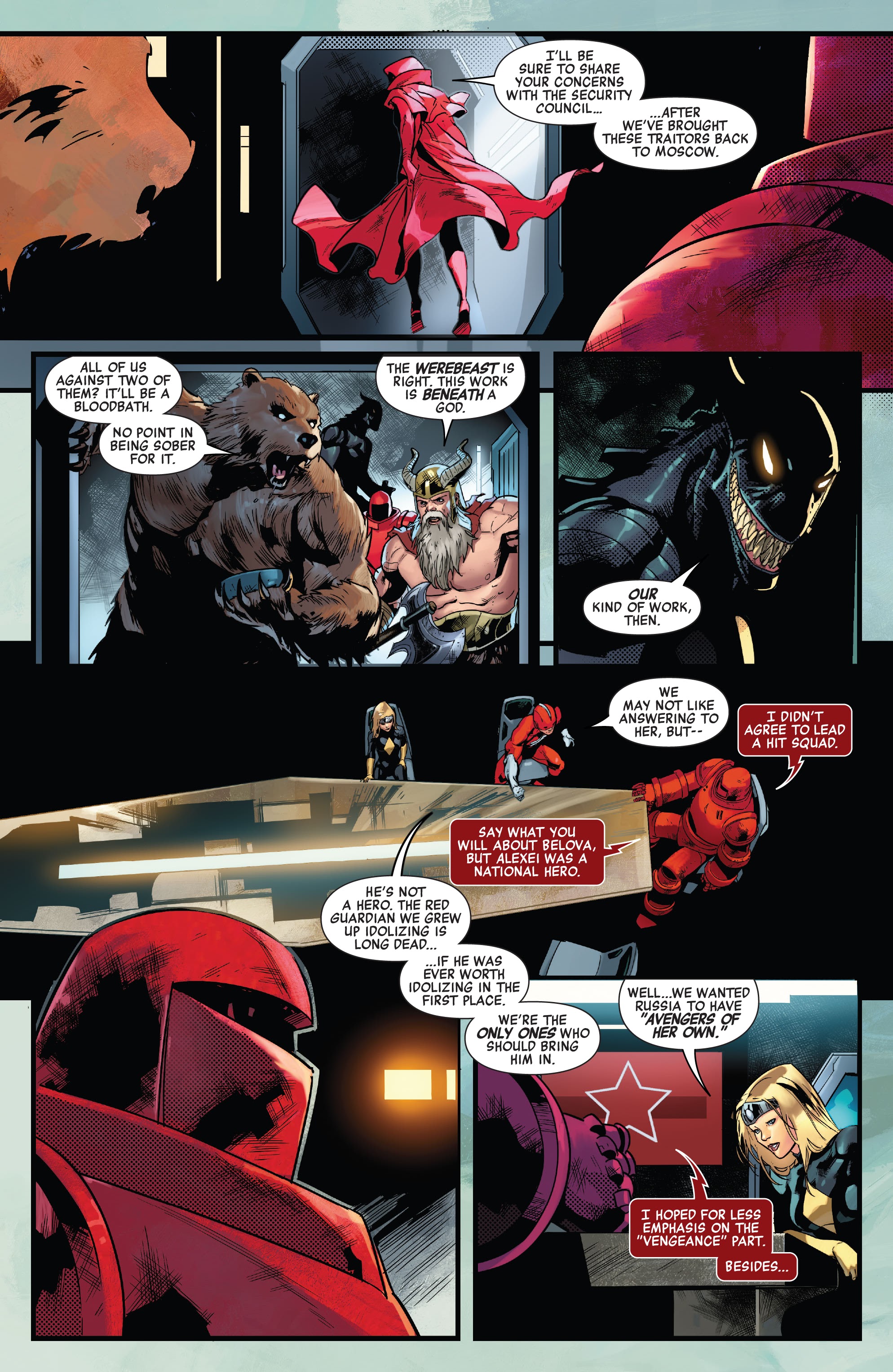 Read online Winter Guard comic -  Issue #1 - 18