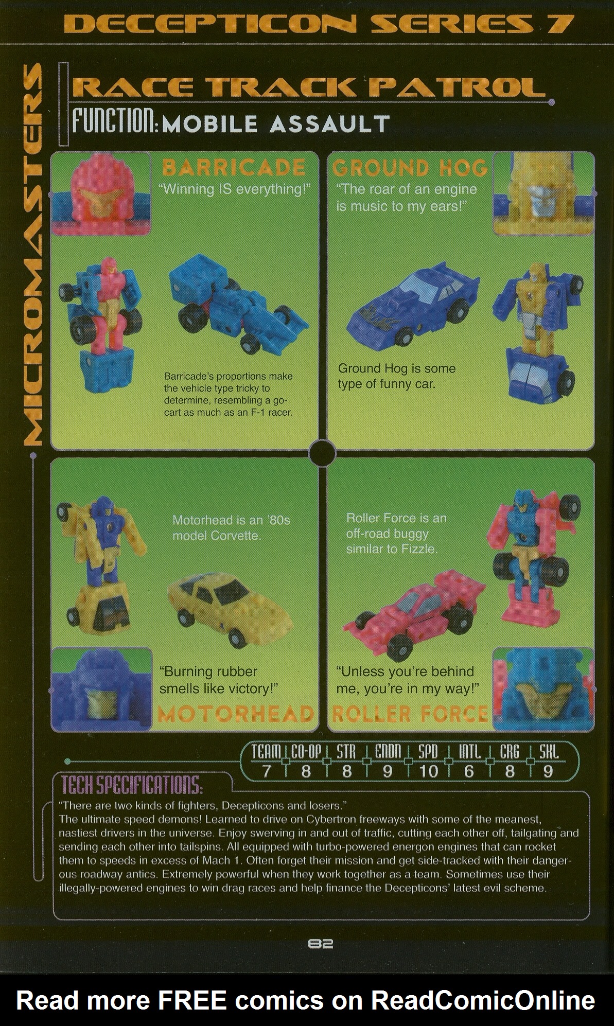 Read online Cybertronian: An Unofficial Transformers Recognition Guide comic -  Issue #5 - 81