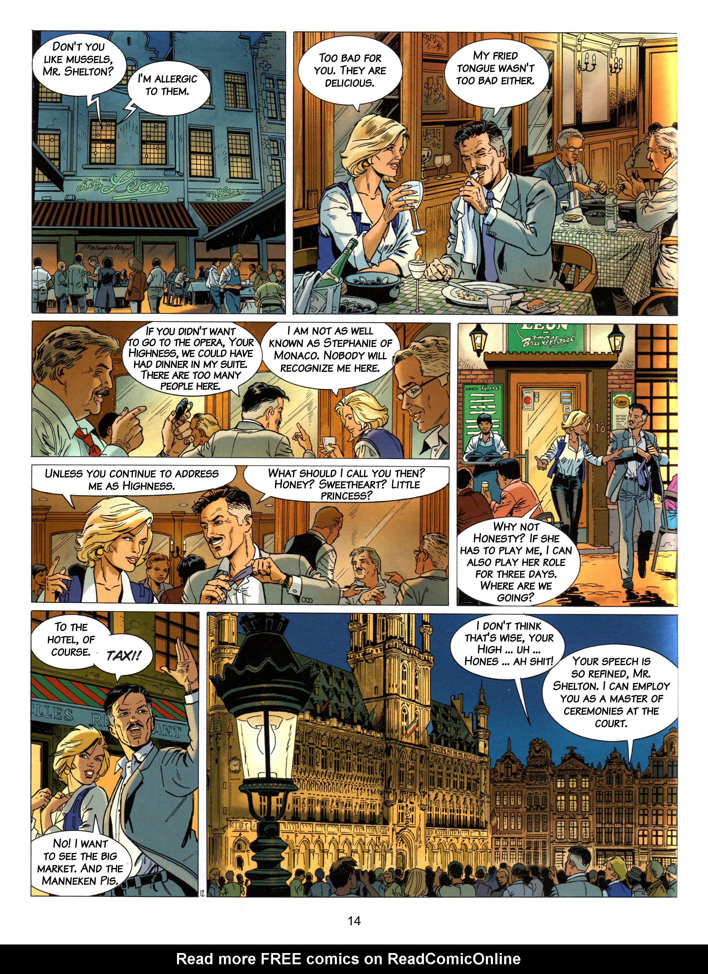 Read online Wayne Shelton comic -  Issue #9 - 14