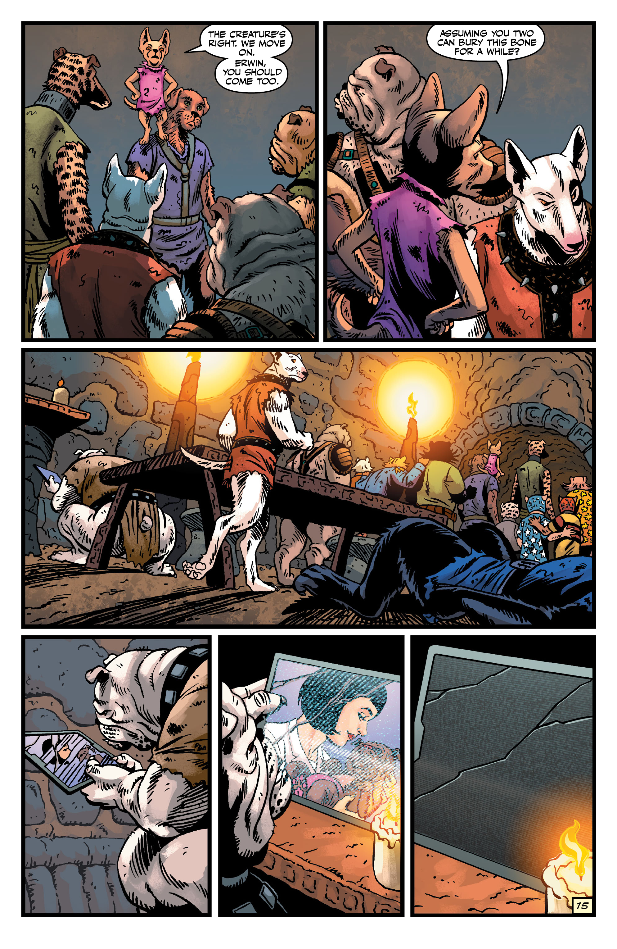 Read online Captain Ginger Season 2 comic -  Issue #5 - 16