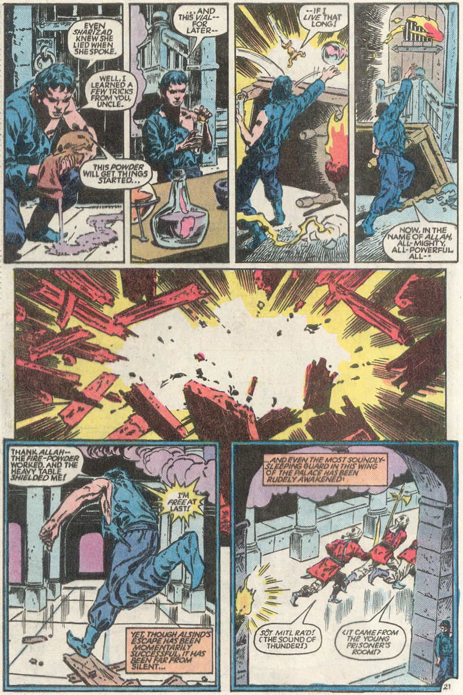 Read online Arak Son of Thunder comic -  Issue #38 - 22