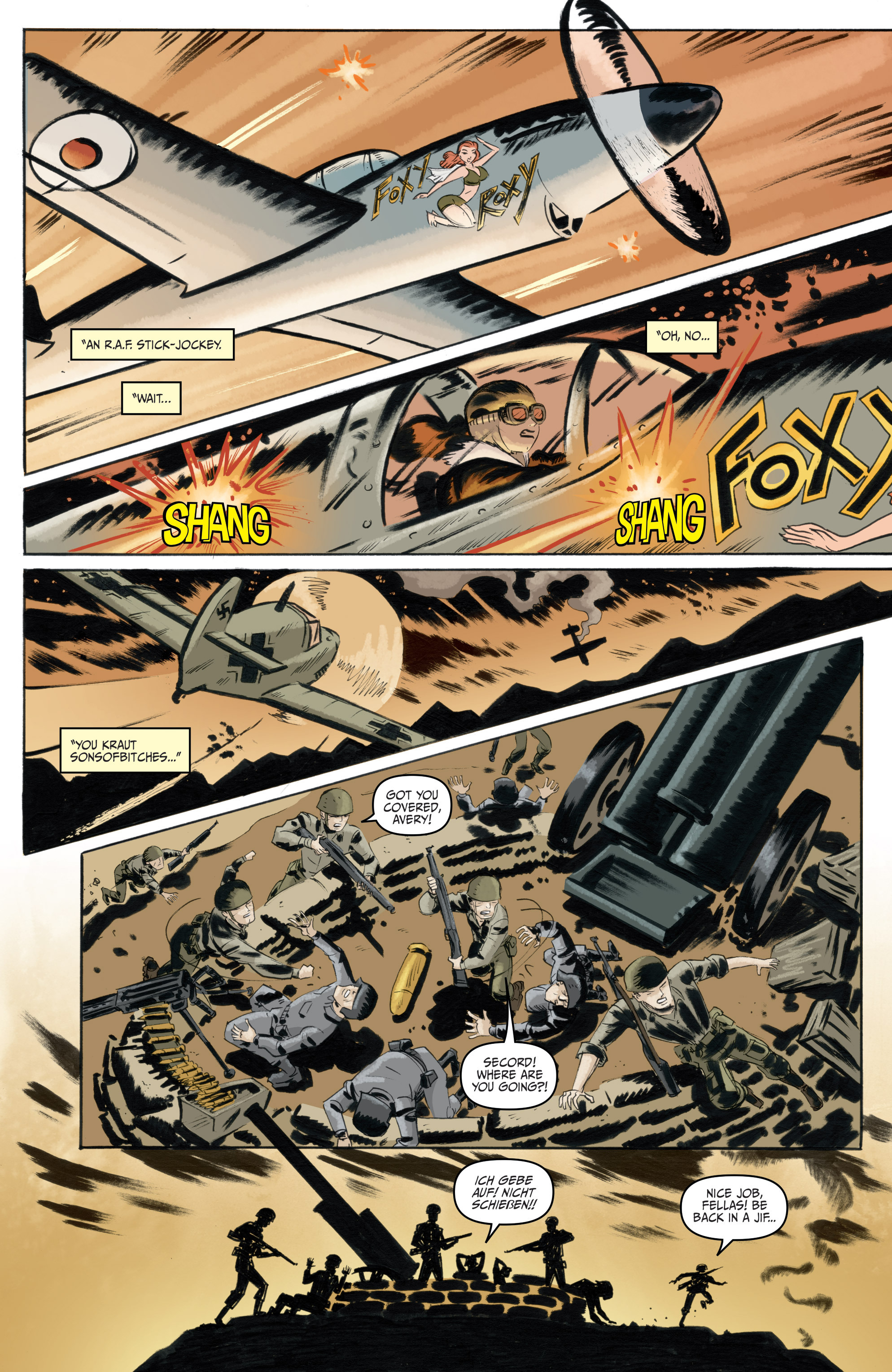 Read online The Rocketeer at War comic -  Issue #1 - 9