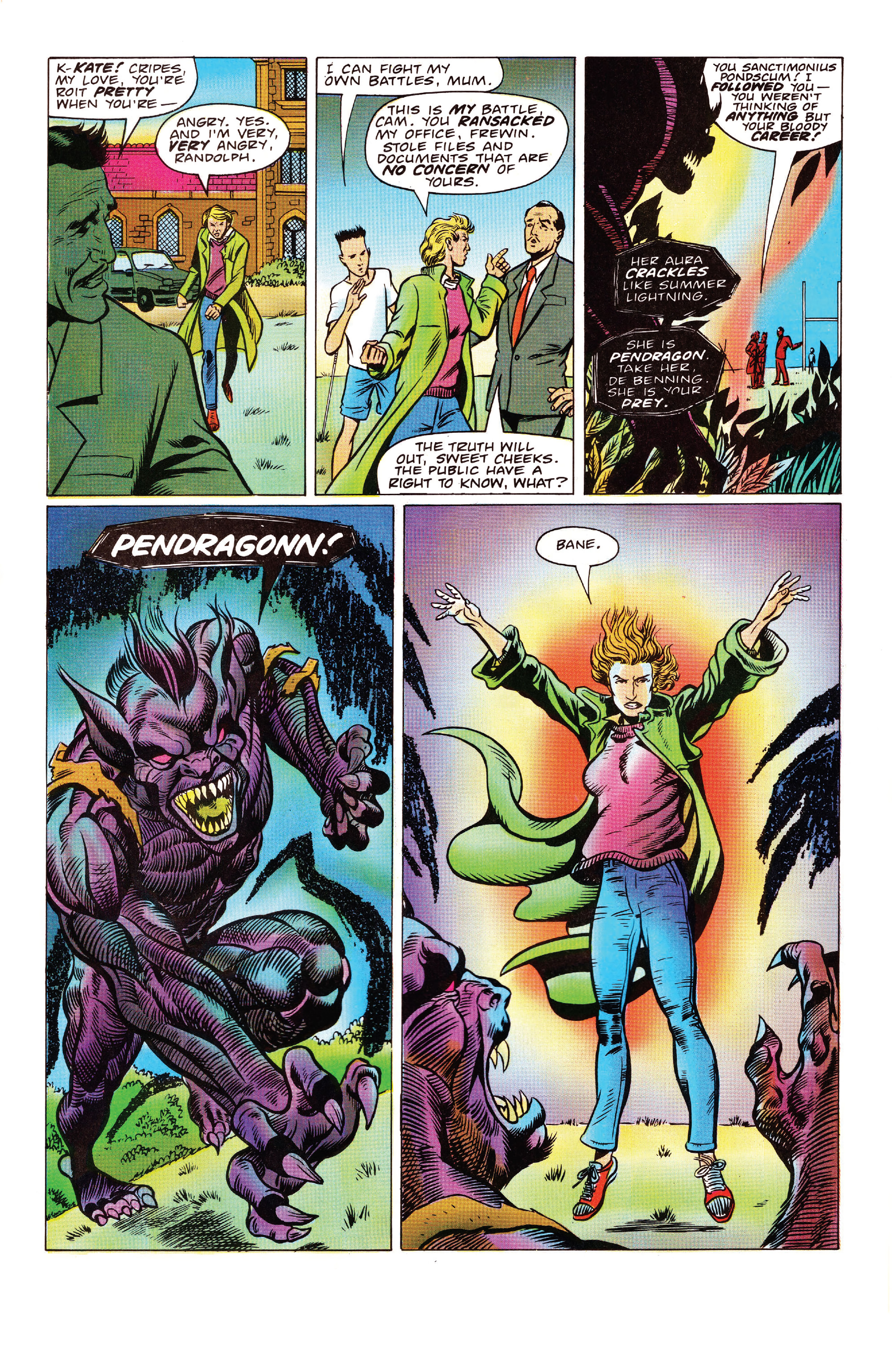 Read online Knights of Pendragon Omnibus comic -  Issue # TPB (Part 3) - 100