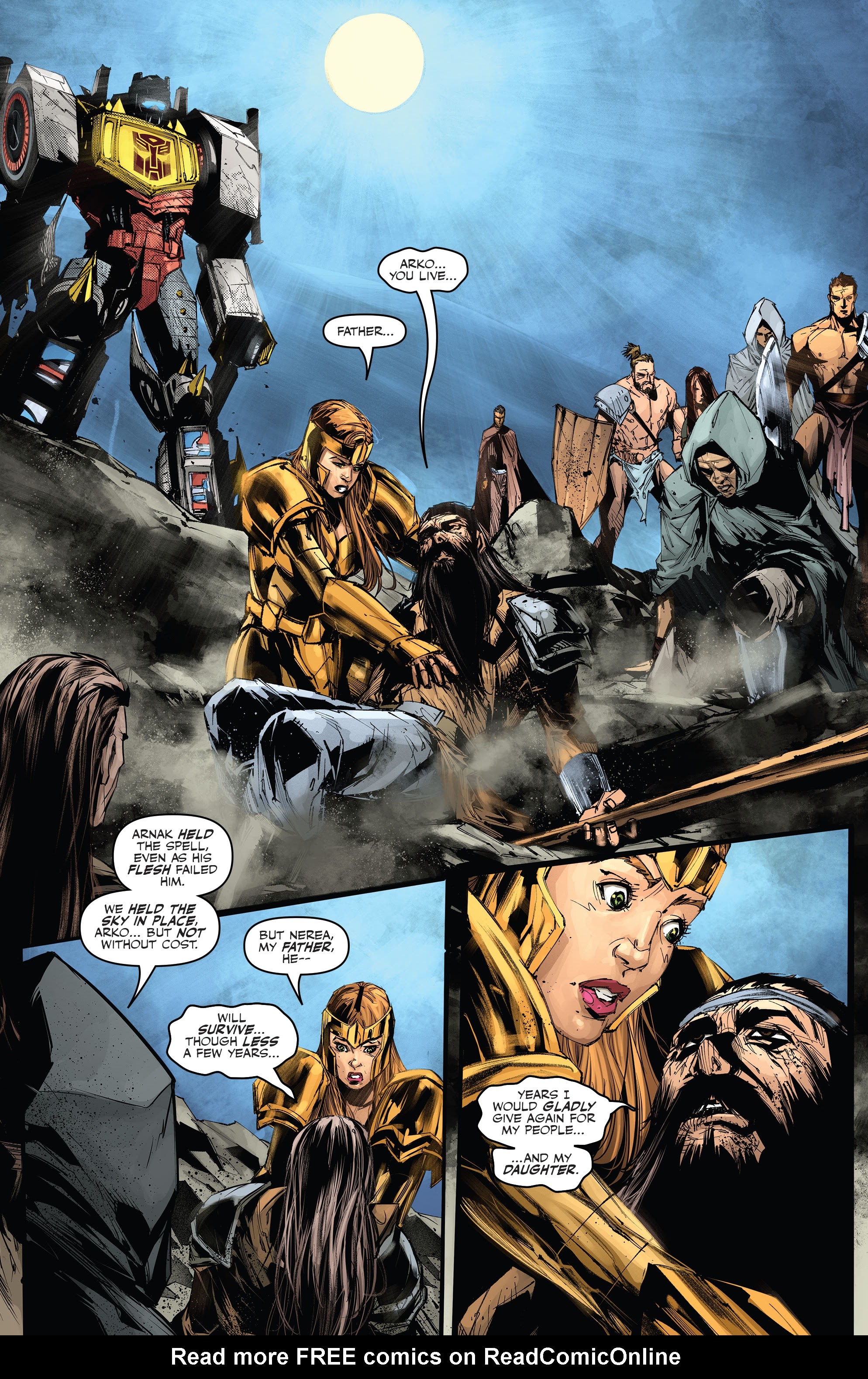 Read online Transformers: King Grimlock comic -  Issue #5 - 19