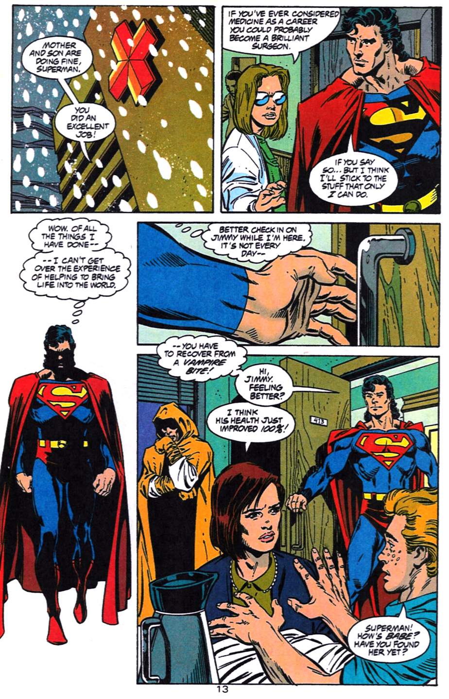 Read online Superman (1987) comic -  Issue #97 - 14